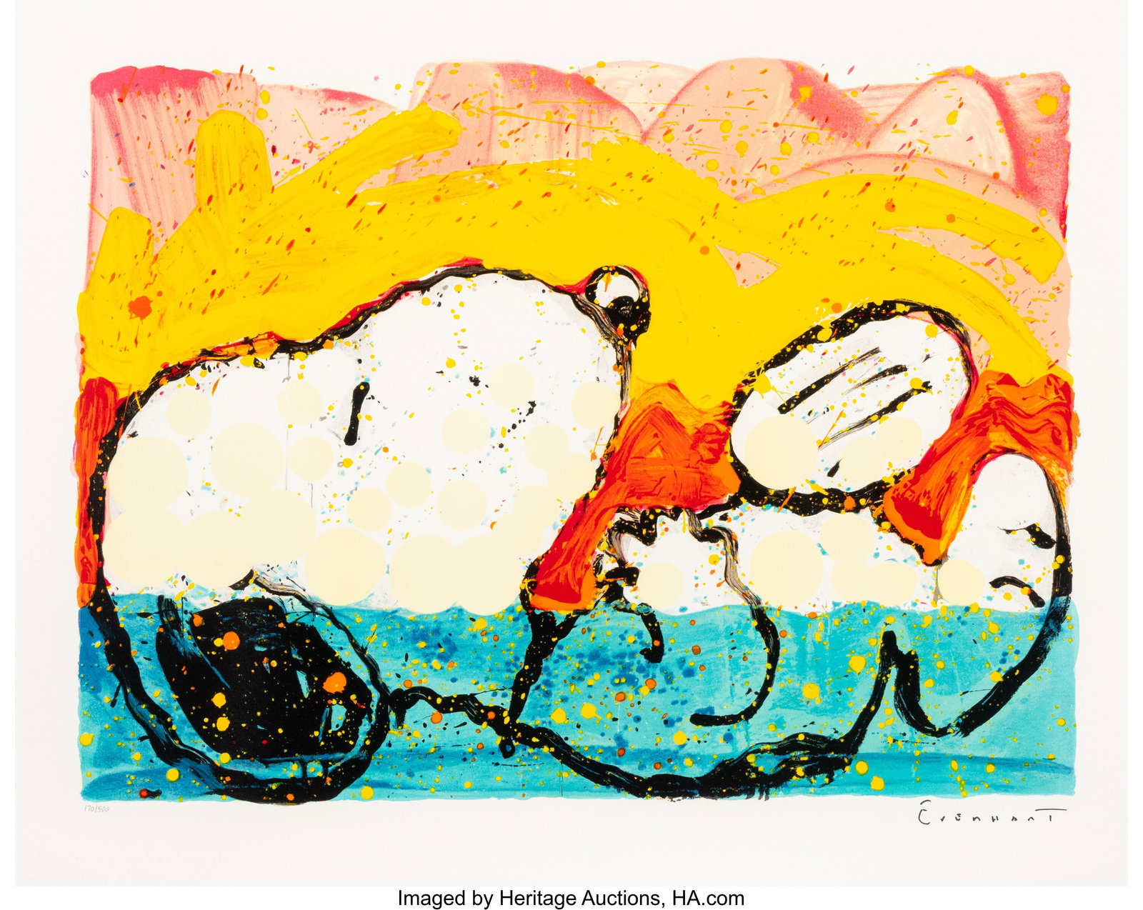 Tom Everhart (b. 1952) Bora Bora Boogie Down Lit (1 of 3)