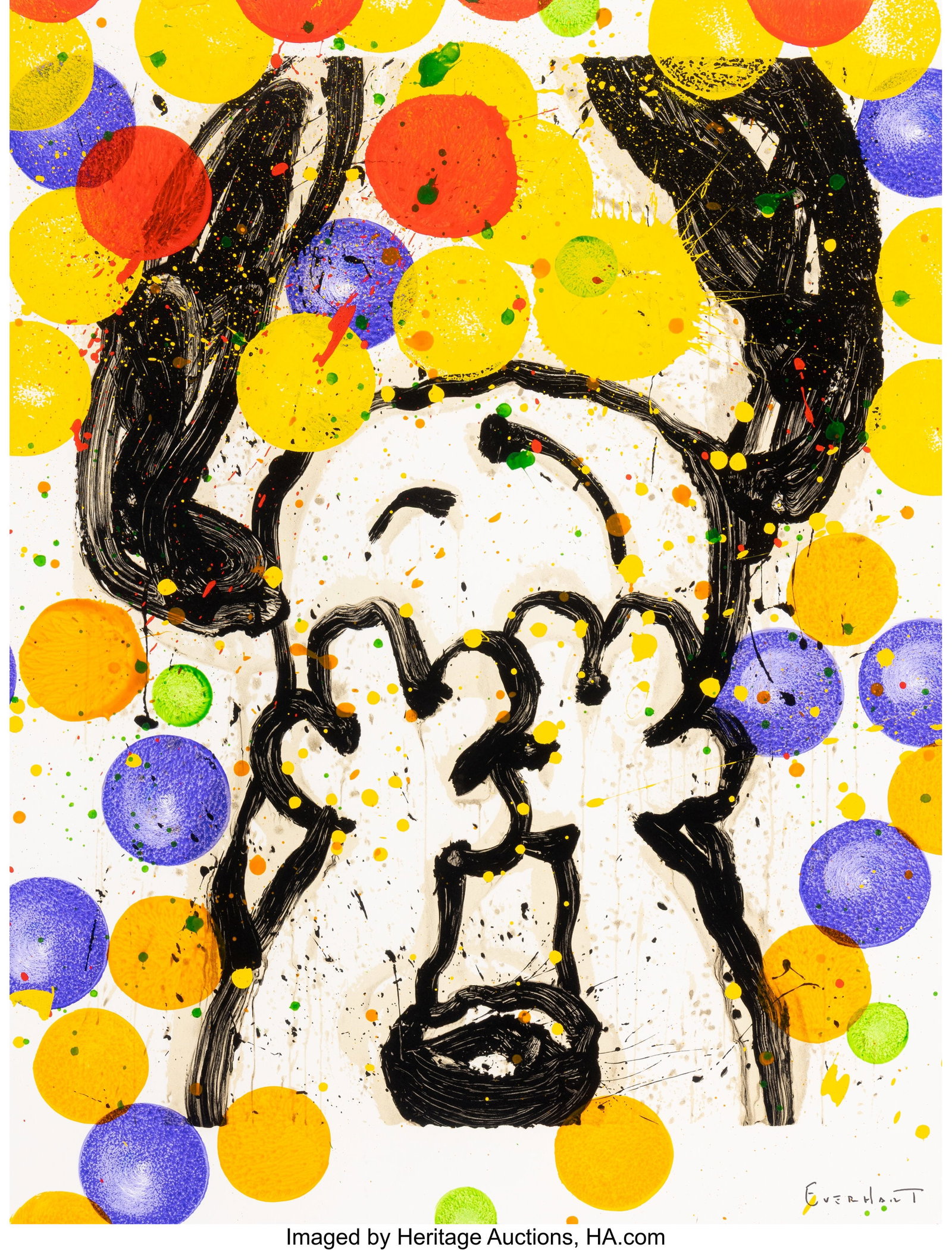 Tom Everhart (b. 1952) I Cant Believe My Eyes, c (1 of 2)