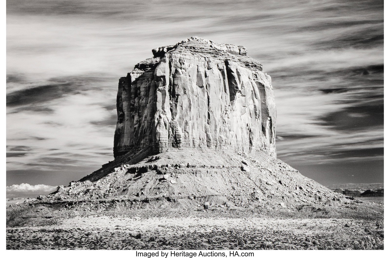Mitch Dobrowner (American, b. 1956) Merrick Butt: Mitch Dobrowner (American, b. 1956) Merrick Butte, Monument Valley, 2006 Digital pigment print, printed 2007 12 x 18 inches (30.5 x 45.7 cm&