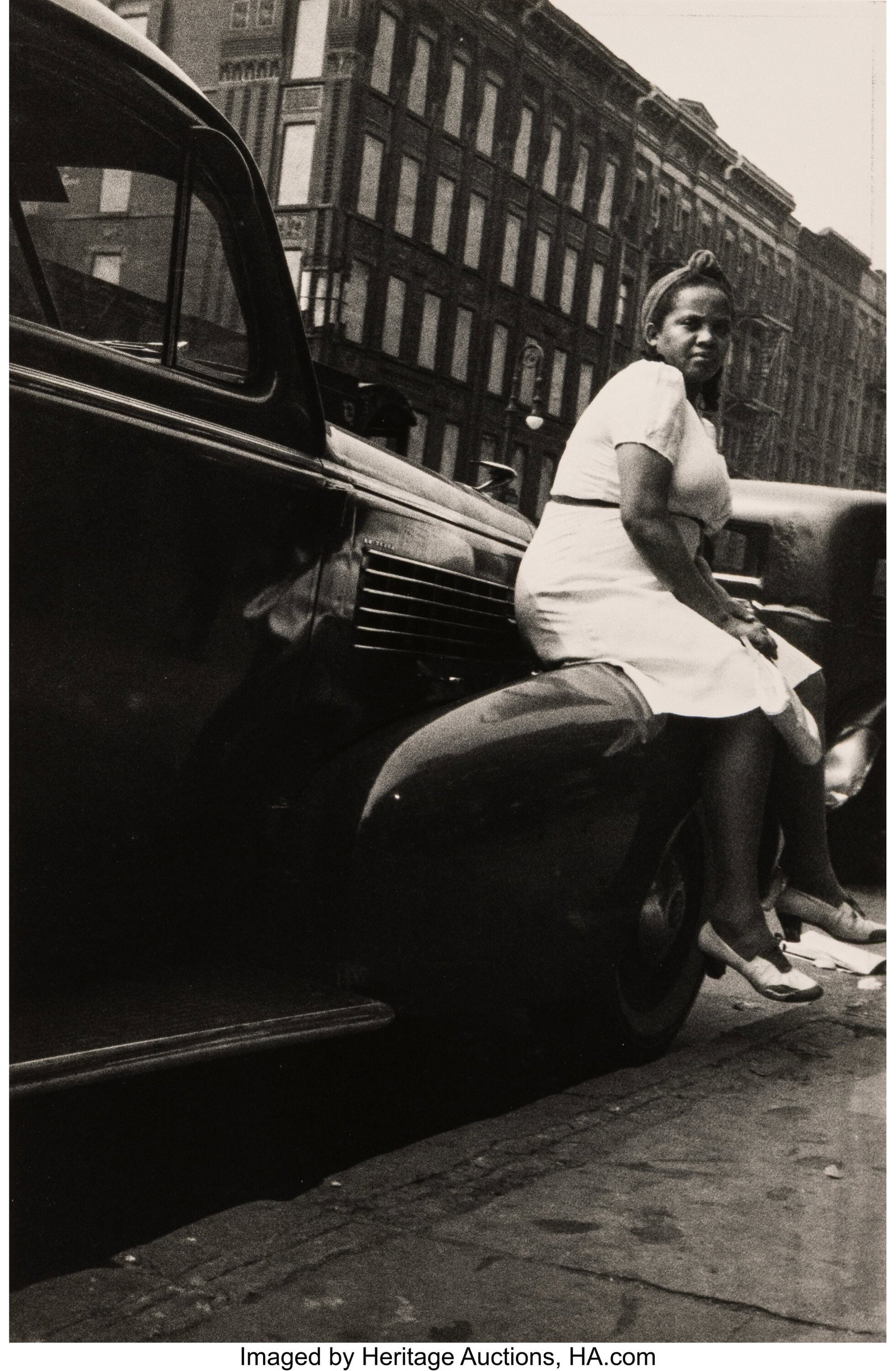 Harold Leroy Harvey (American, 1899-1971) Harlem: Harold Leroy Harvey (American, 1899-1971) Harlem, New York City, 1938 Gelatin silver print, printed later 13-1/2 x 8-7/8 inches (34.3 x 22.