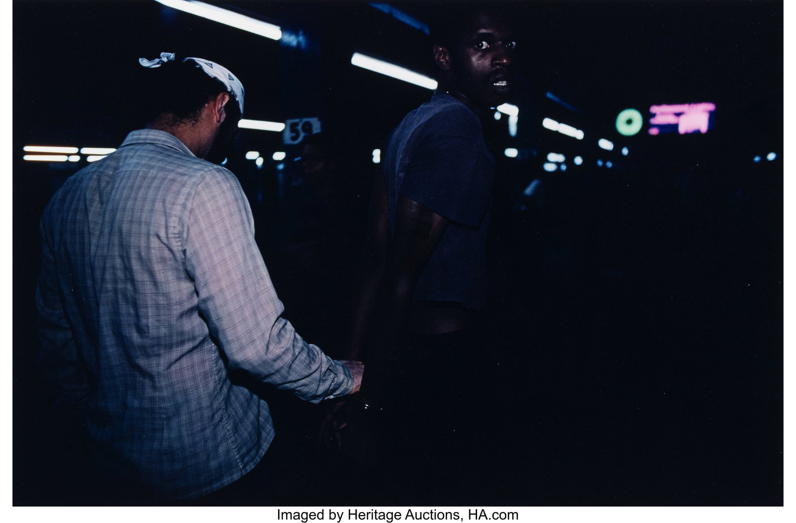 Bruce Davidson (American, b. 1933) Two Youths, 5 (1 of 3)