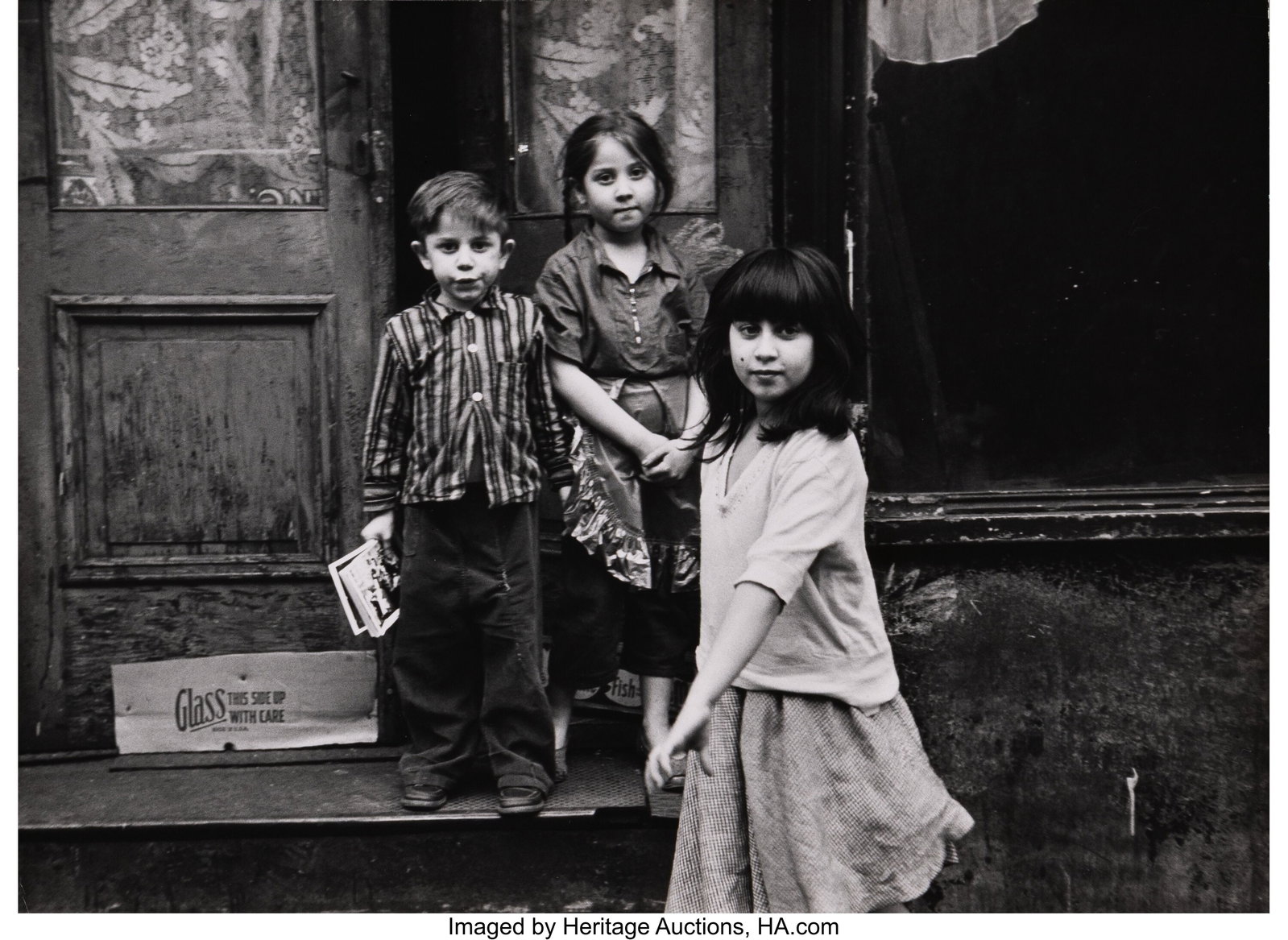 David Gahr (American, 1922-2008) Group of 5 phot: David Gahr (American, 1922-2008) Group of 5 photographs of Children, New York, 1958 Gelatin silver prints 10-1/2 x 13-1/4 inches (26.7 x 33.7 cm&