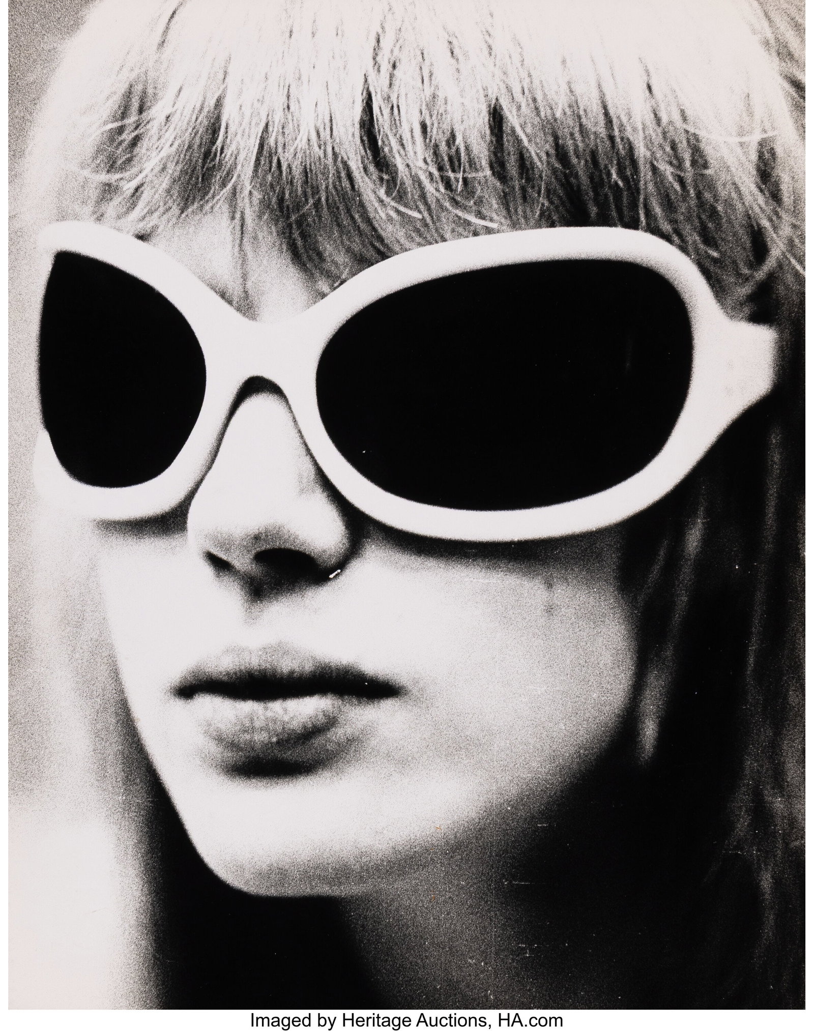 Shepard Sherbell (American, 1944-2018) Marianne : Shepard Sherbell (American, 1944-2018) Marianne Faithfull at Olympic Studios, 1967 Gelatin silver print 19-1/2 x 15-1/2 inches (49.5 x 39.4 cm) &l