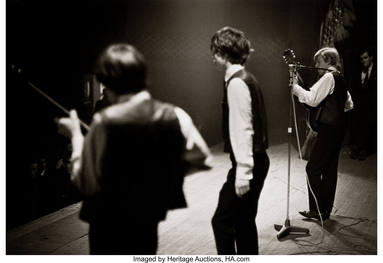 Philip Townsend (American, 1940-2016) The Rollin: Philip Townsend (American, 1940-2016) The Rolling Stones, 1963 Gelatin silver print 12 x 17-1/2 inches (30.5 x 44.5 cm) (image) 16 x 20 inch
