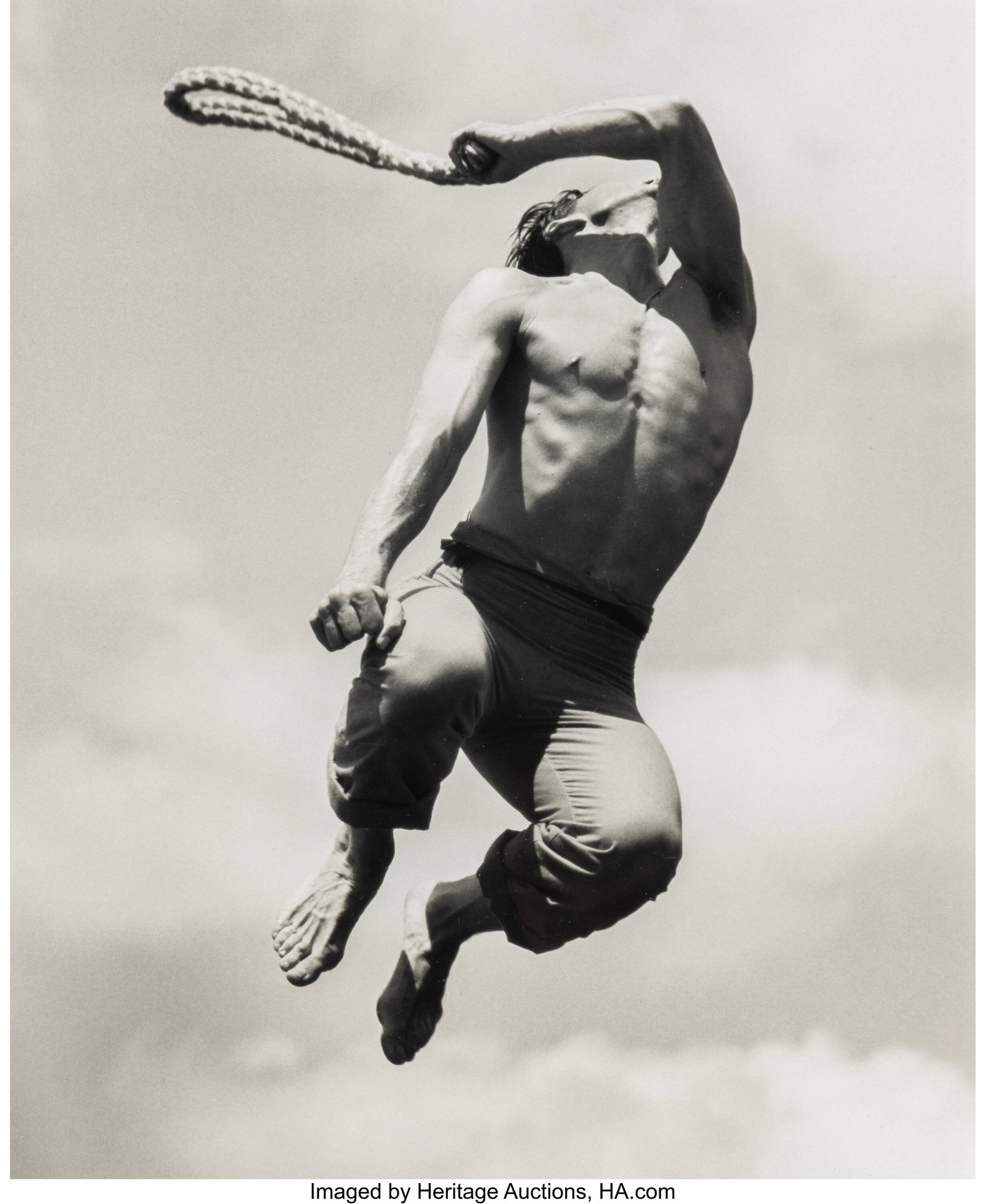 Barbara Morgan (American, 1900-1992) El Penitent: Barbara Morgan (American, 1900-1992) El Penitente, 1940 Gelatin silver print, printed 1972 9-1/2 x 7-3/4 inches (24.1 x 19.7 cm) (image