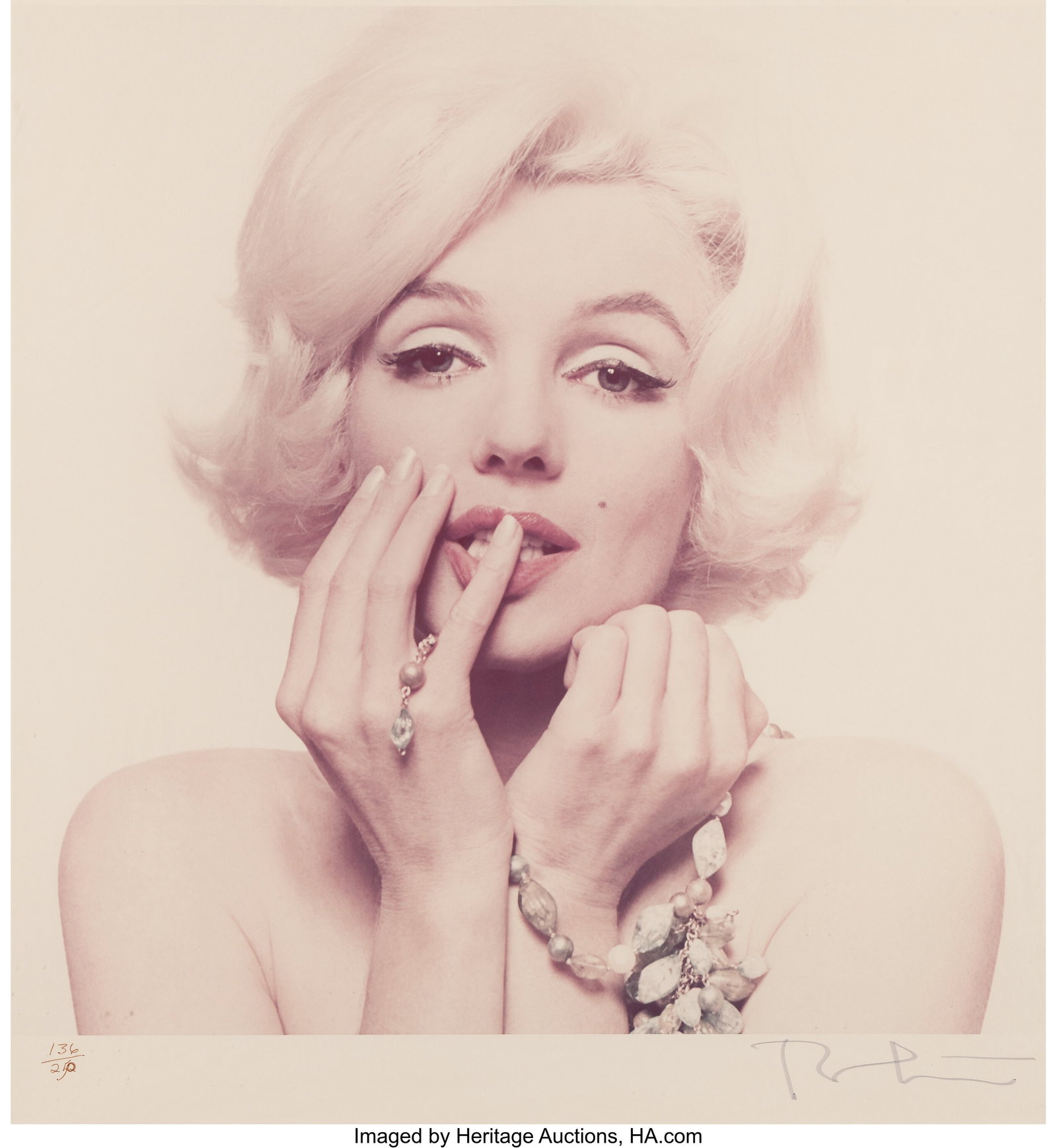 Bert Stern (American, 1929-2013) What's It All A: Bert Stern (American, 1929-2013) What's It All About?, Marilyn Monroe (from The Last Sitting), 1962 Dye coupler print 18-3/4 x 18-3/4 inches (4