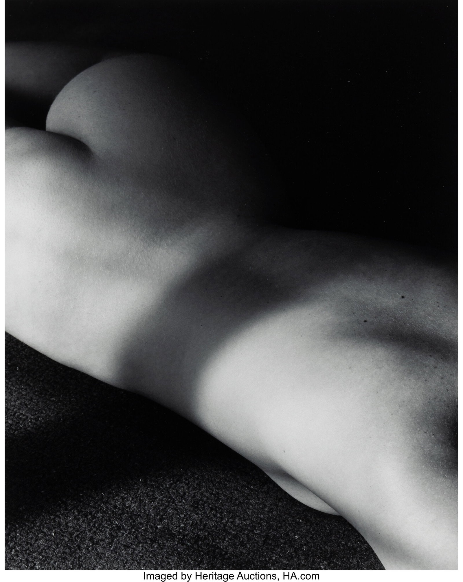 Lou Stoumen (American, 1917-1991) Nude, 1949 Gel: Lou Stoumen (American, 1917-1991) Nude, 1949 Gelatin silver print, printed later 16 x 12-7/8 inches (40.6 x 32.7 cm) (image) 20 x 16 i