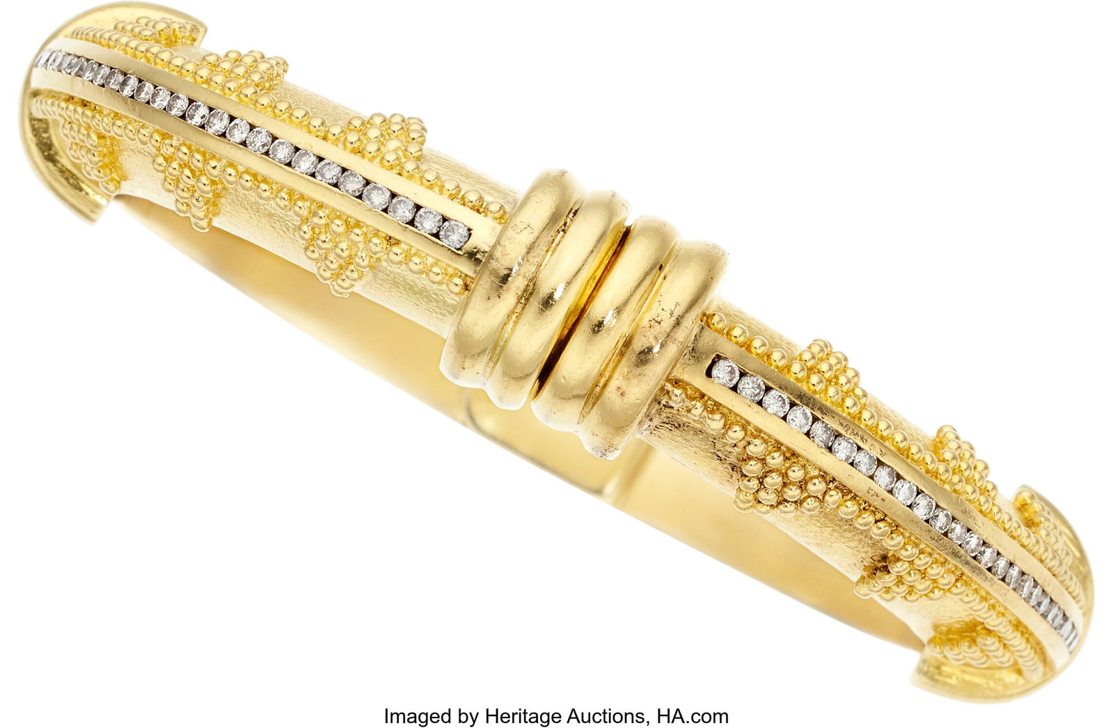 Diamond, Gold Bracelet Stones: Full-cut diamond (1 of 1)