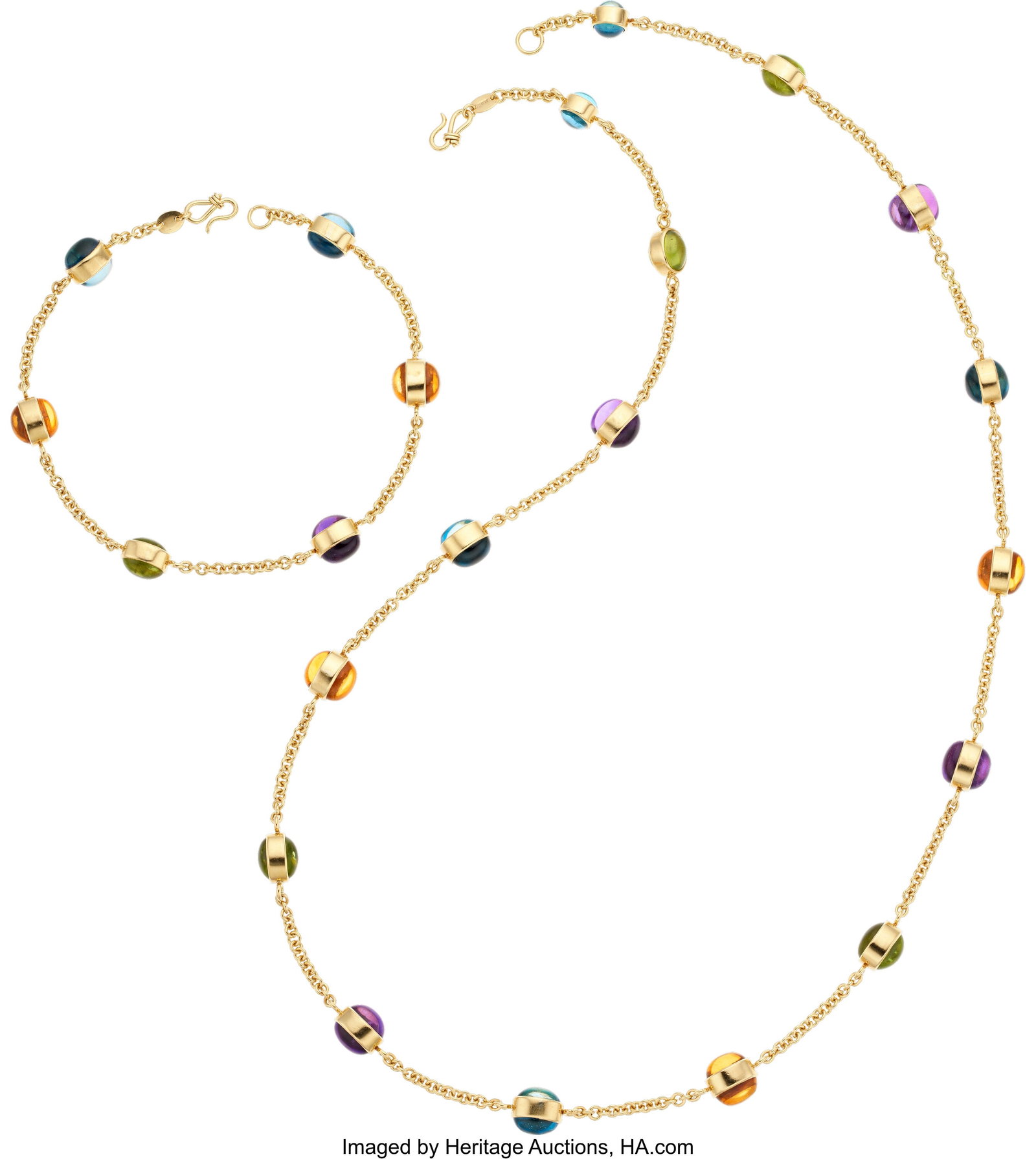 Multi-Stone, Gold Convertible Jewelry Suite Sto (1 of 2)