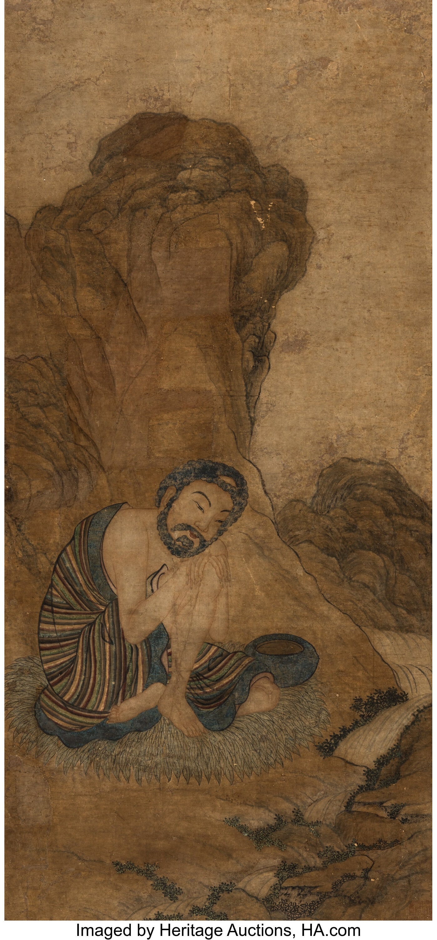 Anonymous (Chinese, 19th Century) Arhat (Luohan) (1 of 2)