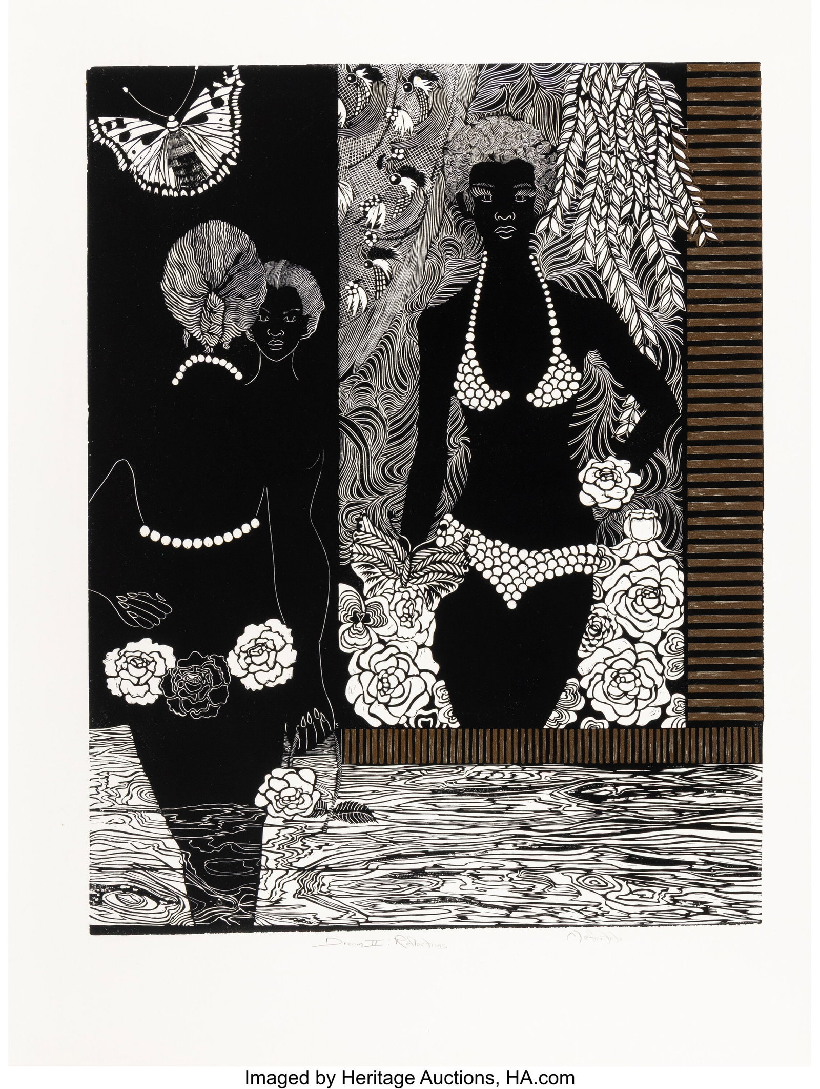 Nefertiti Goodman (American, b. 1950) Dreams II: (1 of 2)
