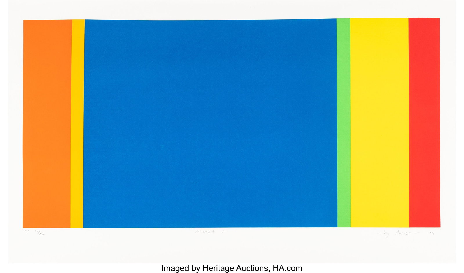 Jay Rosenblum (American, 1933-1989) Arcadia 5; A (1 of 5)