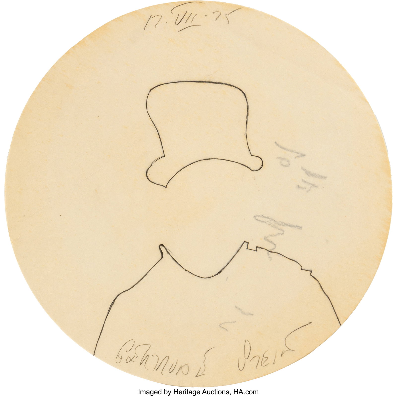 Robert Indiana (American, 1928-2018) Preparatory: Robert Indiana (American, 1928-2018) Preparatory Drawings (five works), circa 1964-1975 Pencil on tracing paper 14-3/4 x 13-1/4 inches (37.5 x 33&pe
