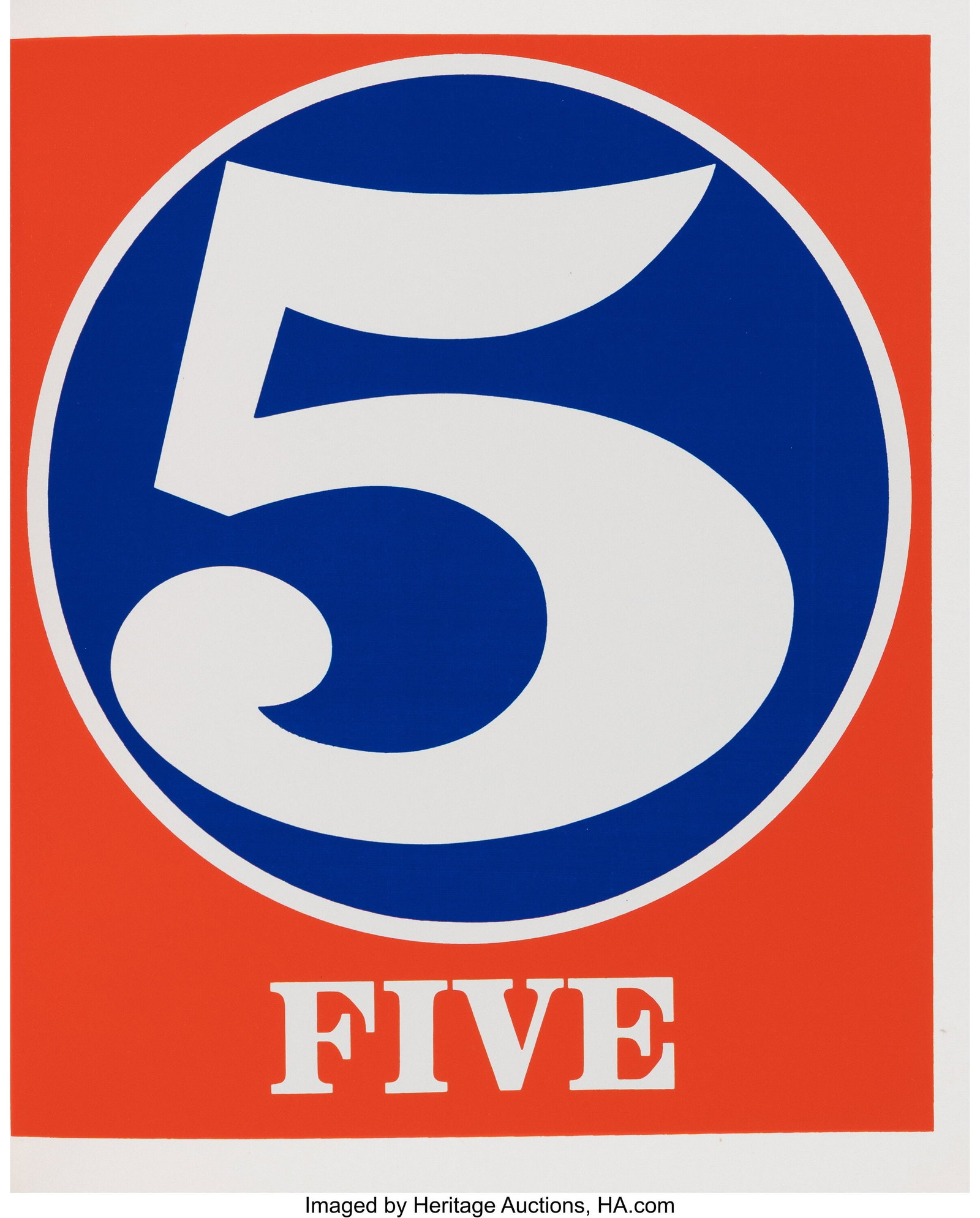 Robert Indiana (American, 1928-2018) Numbers (sm: Robert Indiana (American, 1928-2018) Numbers (small edition), 1968 Artist's book with 10 screenprints in colors on wove paper, bound 10 x 8-1/4 inches (2