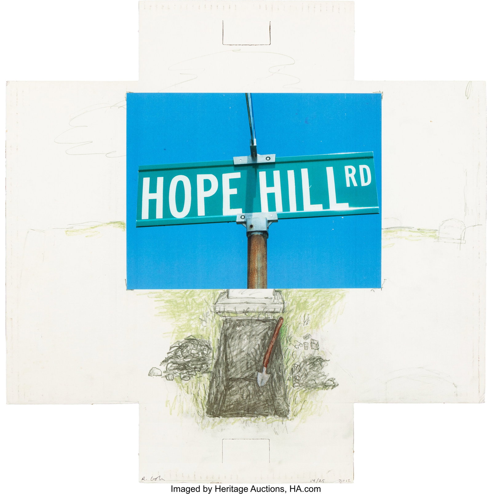 Robert Gober (American, b. 1954) Hope Hill Road, (1 of 1)
