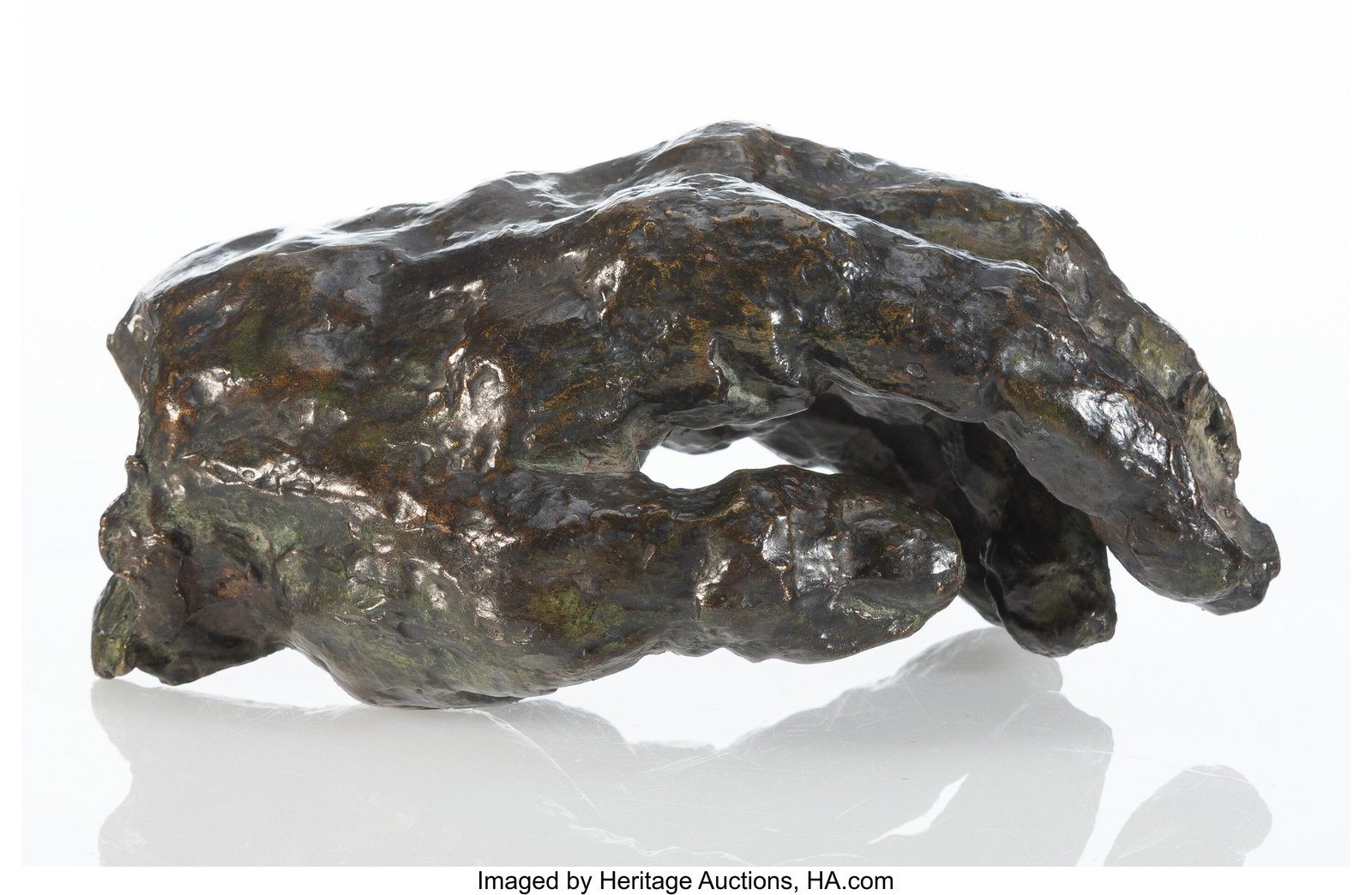 Émile Antoine Bourdelle Le Main de Beethoven, c: Émile Antoine Bourdelle Le Main de Beethoven, circa 1905 Patinated bronze From an edition of 8 plus 2 artist's proofs 8 x 5 x 3-1/2 inches (20.3 x 12.7 x 8.9