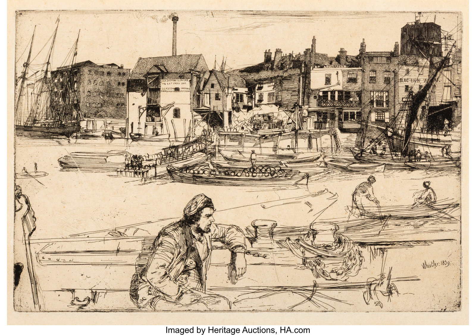 James Abbott McNeill Whistler (American, 1834-19 (1 of 2)