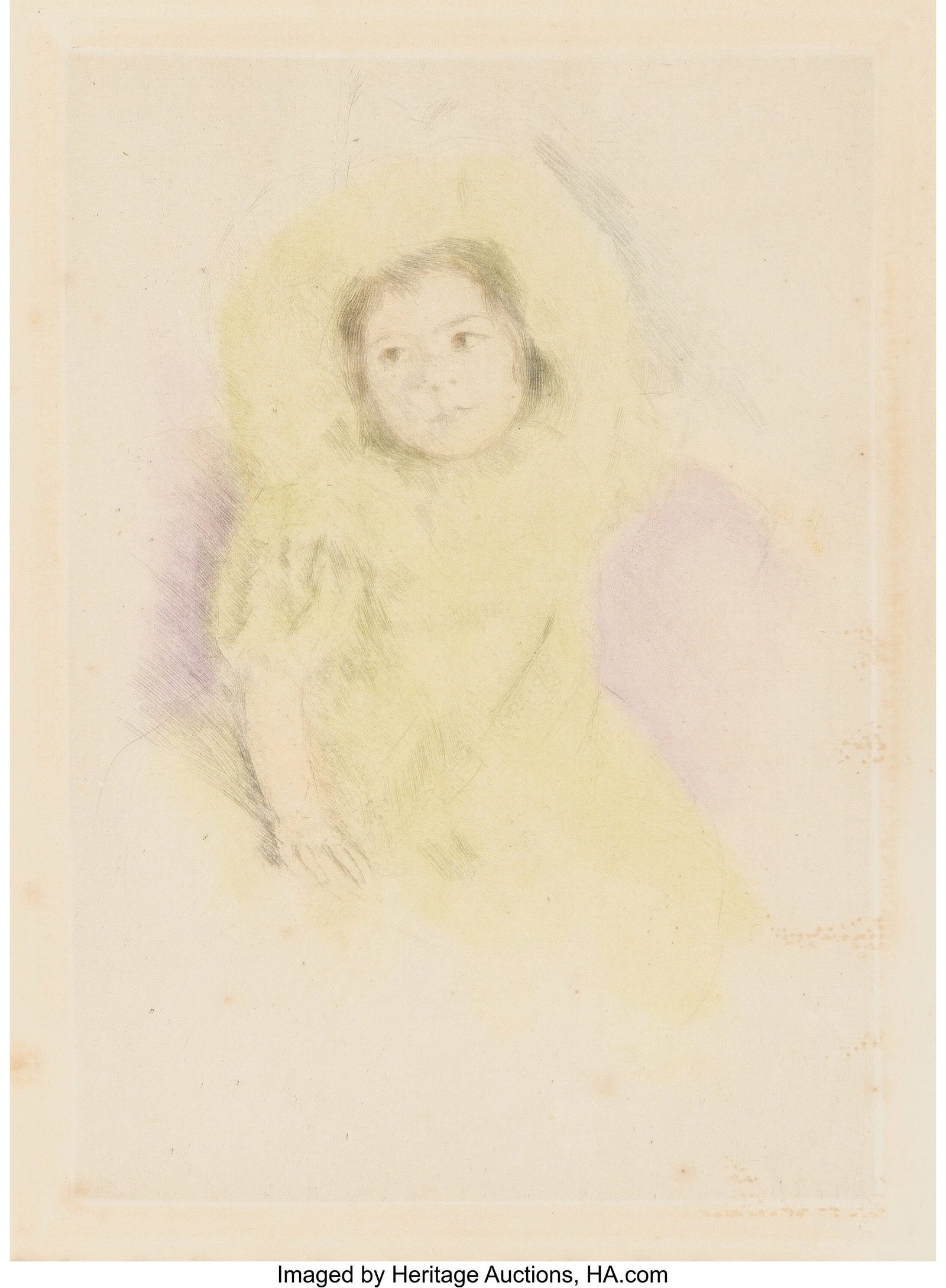 Mary Stevenson Cassatt (American, 1844-1926) Mar (1 of 3)