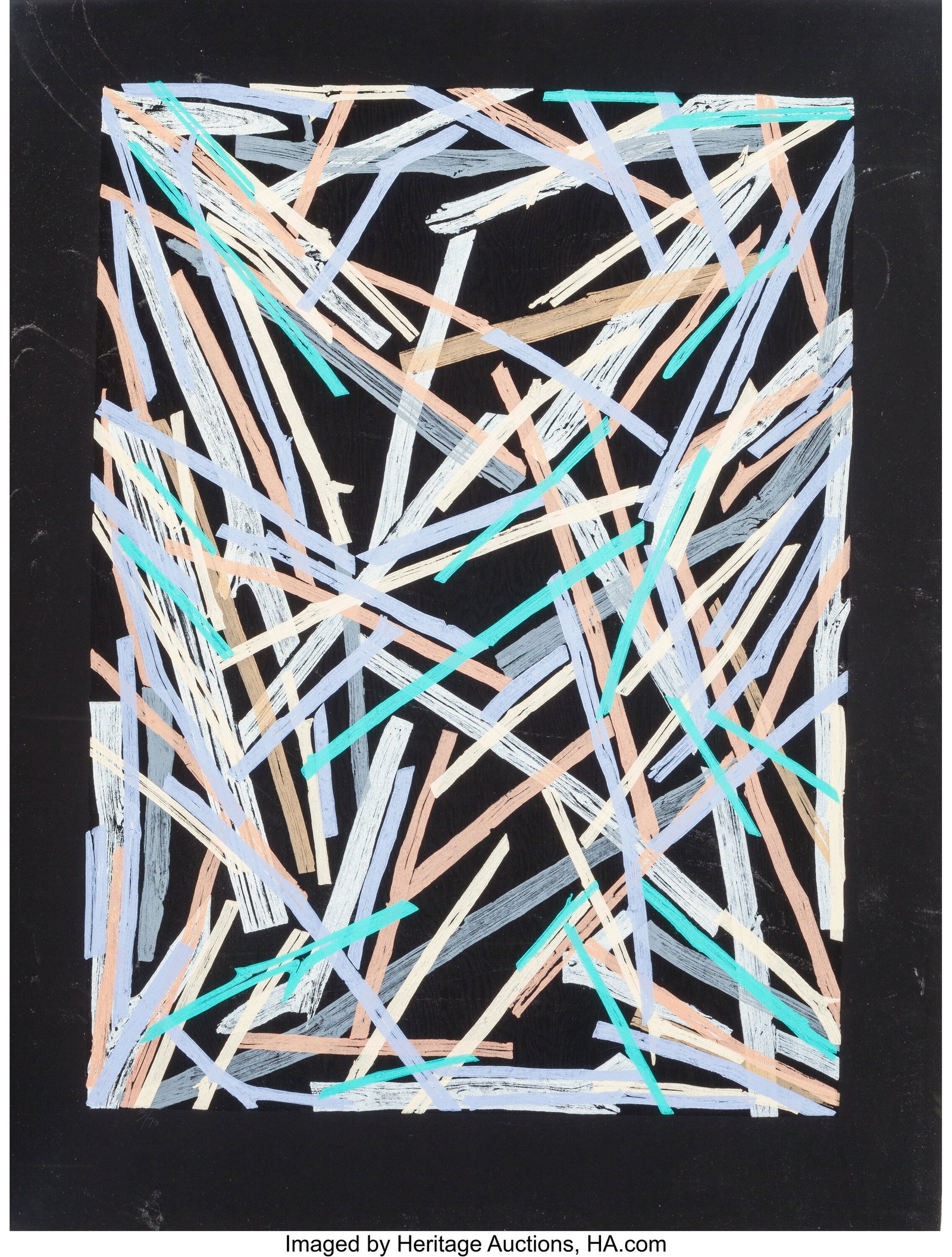 Charles Arthur Arnoldi (b. 1946) Untitled #5, 19 (1 of 3)