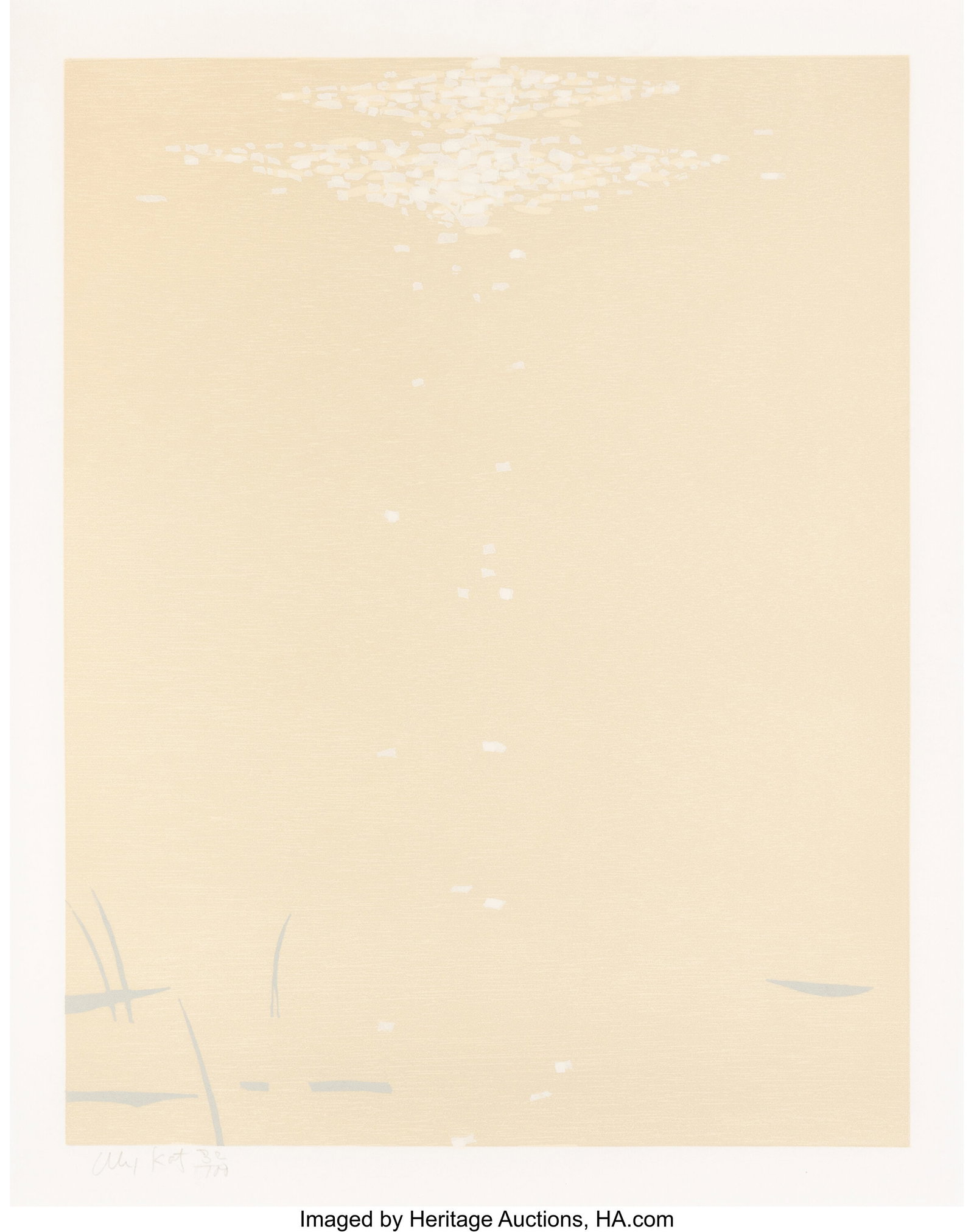 Alex Katz (b. 1927) Bright Light, from Northern  (1 of 2)