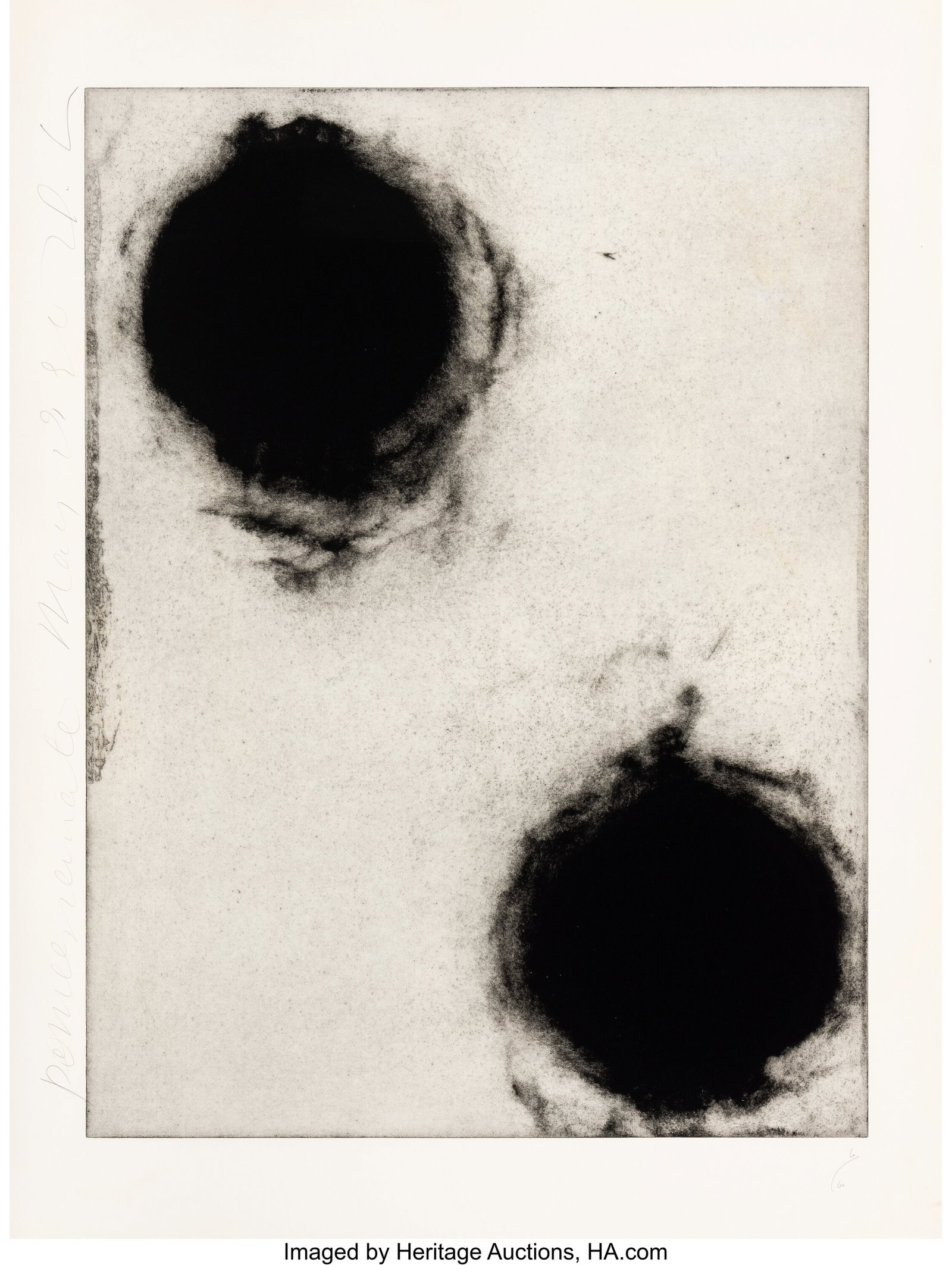 Donald K. Sultan (b. 1951) Pomegranate II, from  (1 of 1)