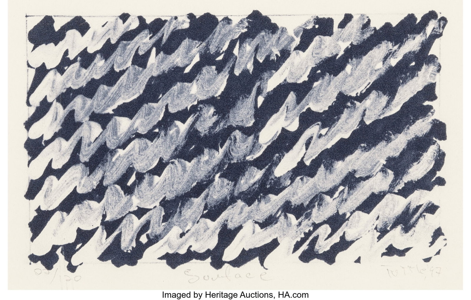 Richard Tuttle (American, b. 1941) Surface, 1997 (1 of 3)