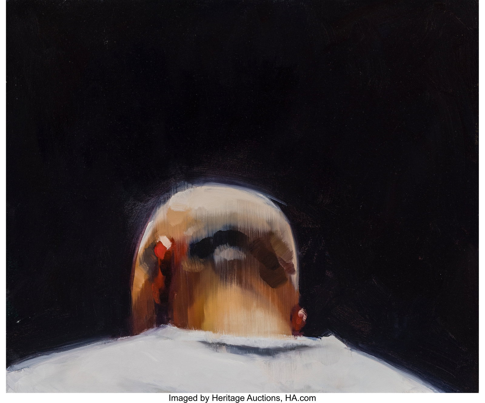 Emily Eveleth (b. 1960) Roil, 2000 Oil on canvas: Emily Eveleth (b. 1960) Roil, 2000 Oil on canvas 20-1/4 x 24 inches (51.4 x 61.0 cm) Signed, titled, dated, and inscribed on the re