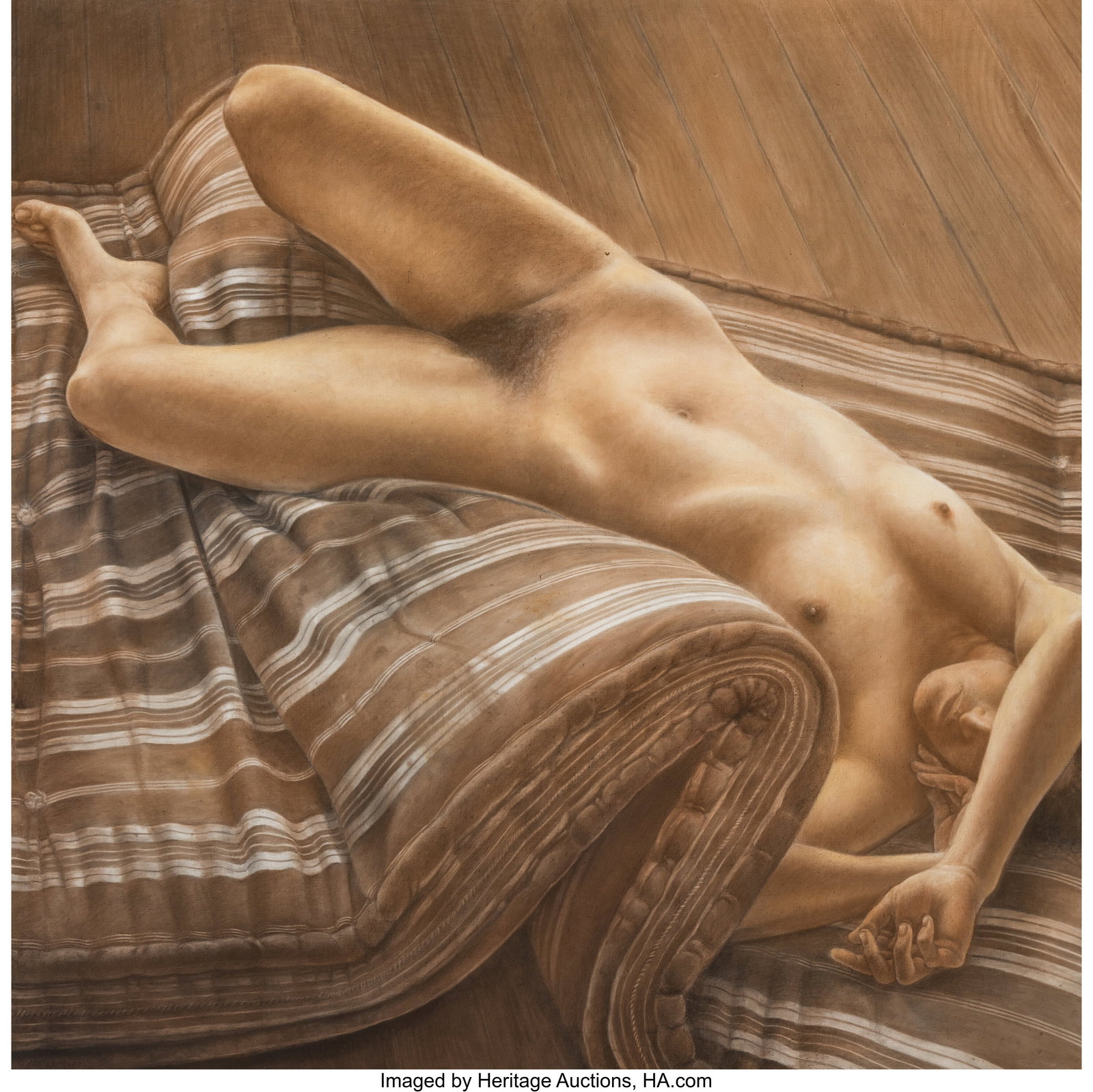 Darío Morales (1944-1988) Woman on Mattress, 19