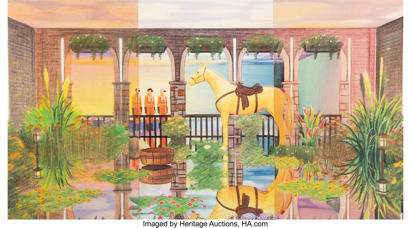 Mak2 (b. 1989) Home Sweet Home: Away in Manger 1 (1 of 2)