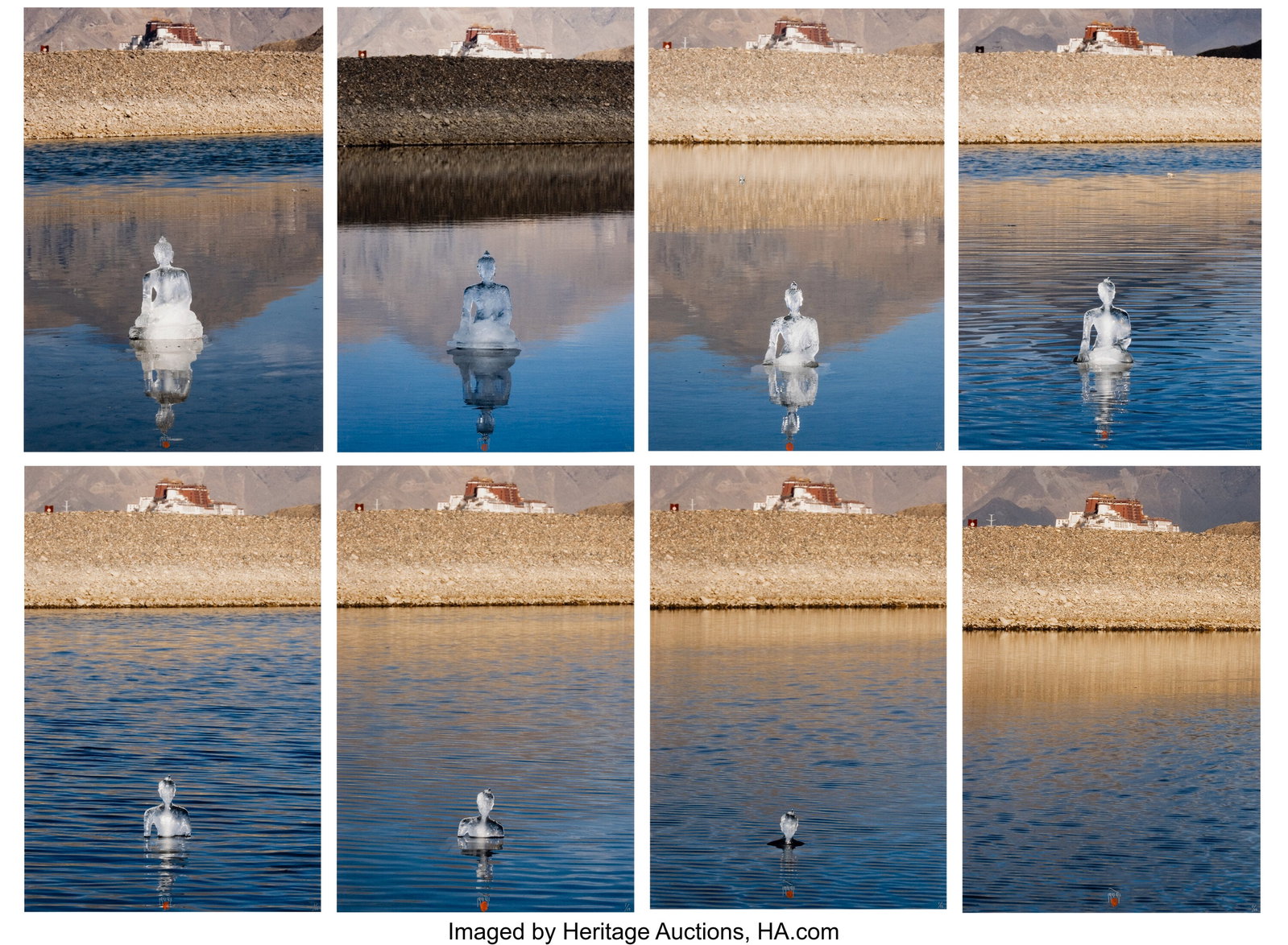 Gade (b. 1971) Ice Buddha Sculpture No. 1 (polyp (1 of 10)