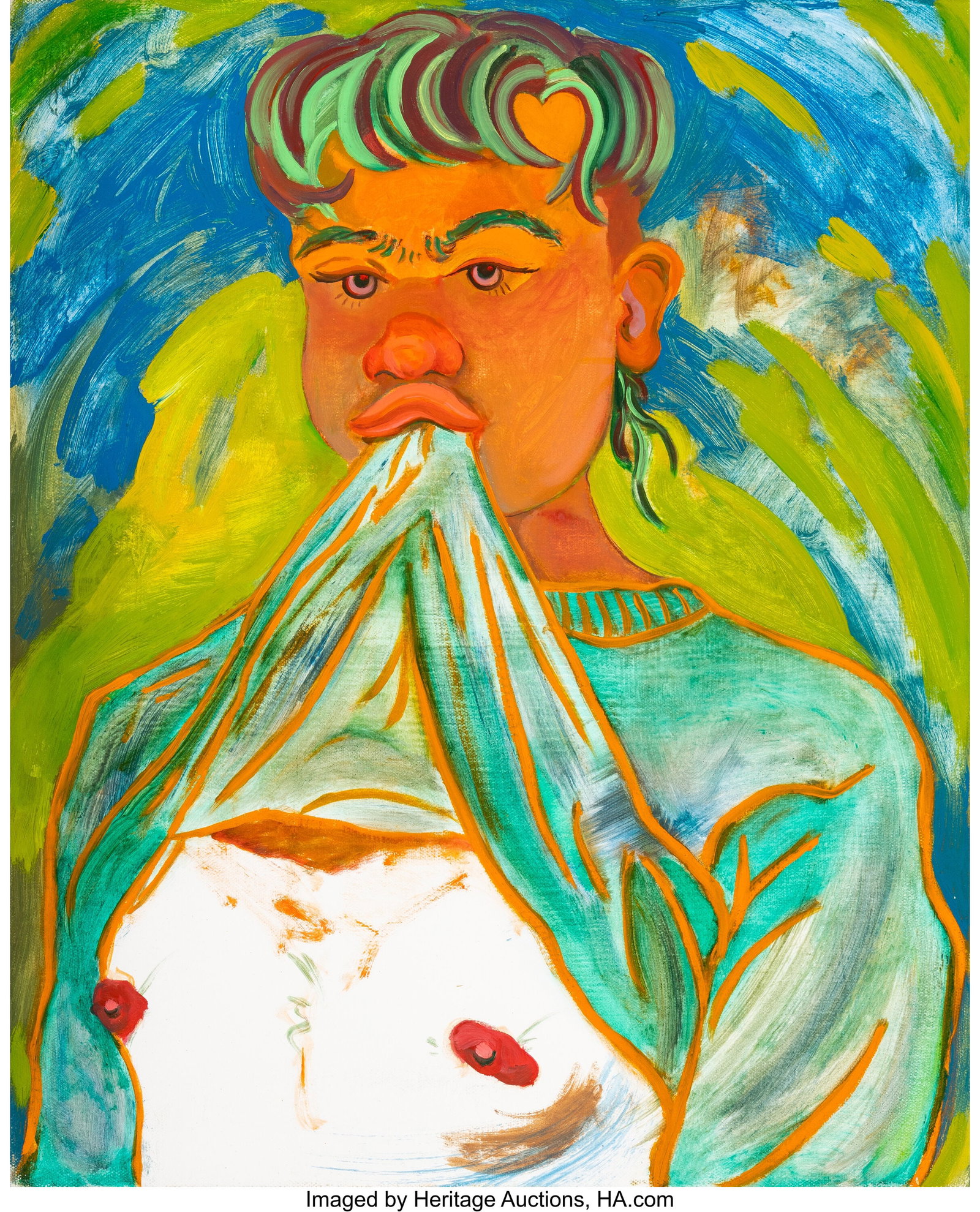 Ricardo Partida (b. 1990) Cold Front, 2020 Oil o (1 of 3)