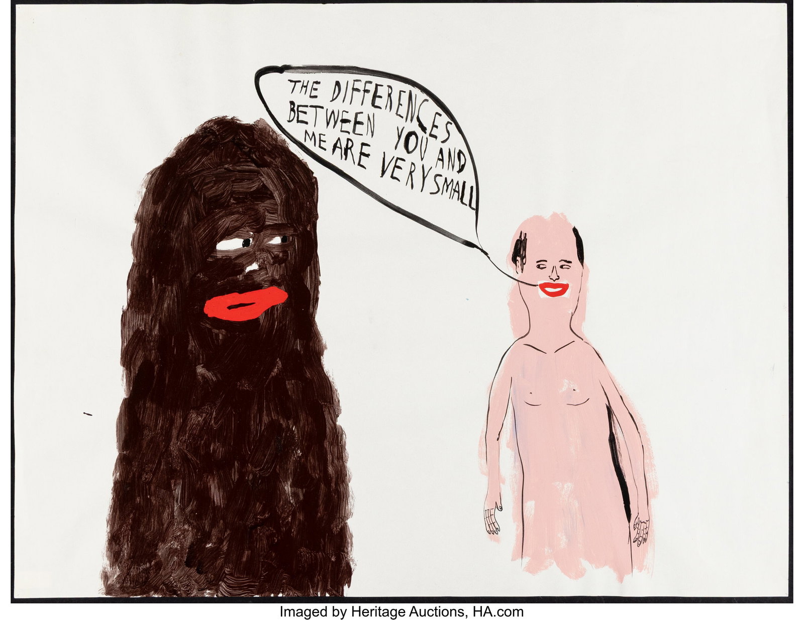Chris Johanson (b. 1968) The Differences Between - 2