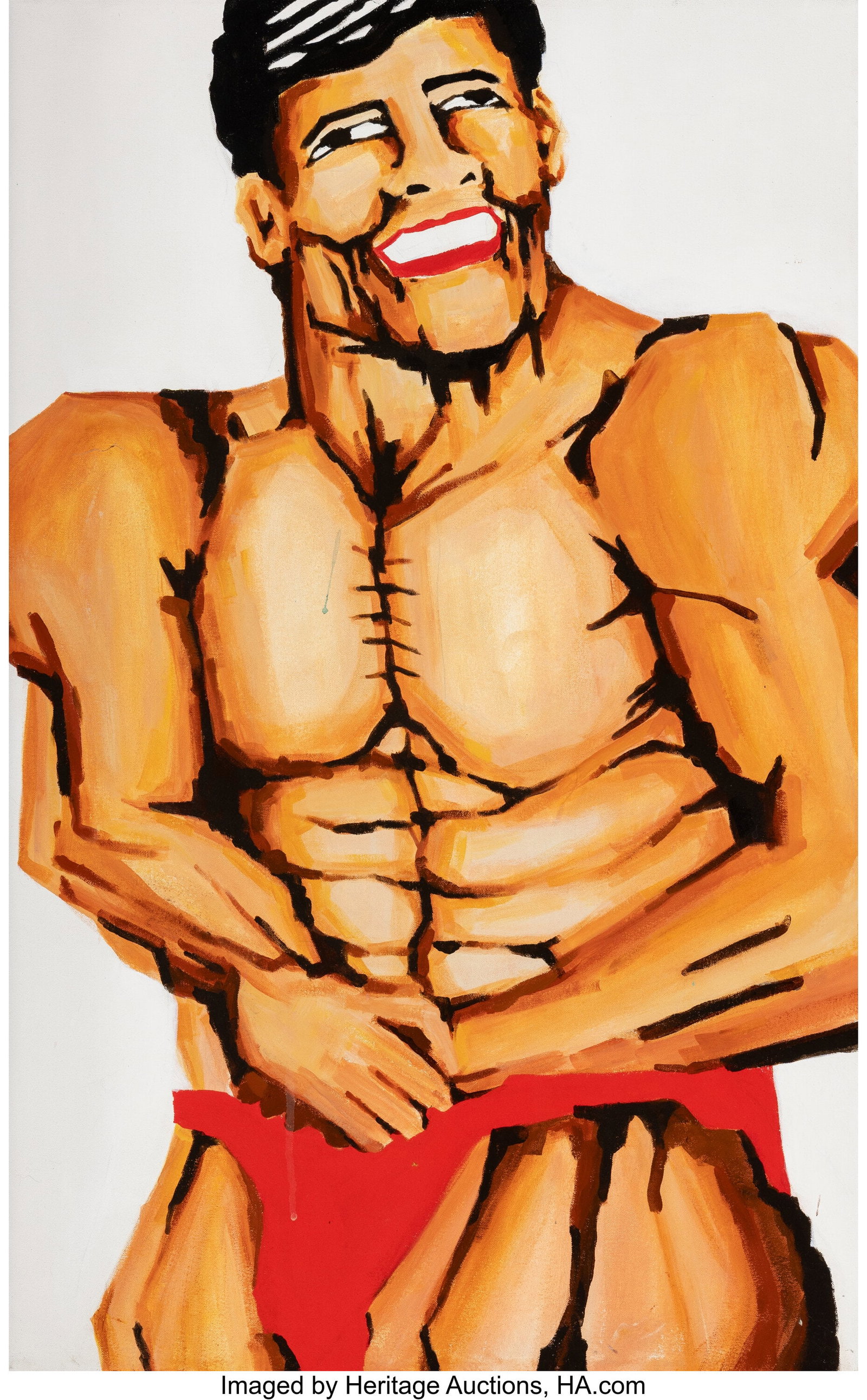 Koichi Sato (b. 1974) Hapones Muscle, 2016 Acryl (1 of 2)
