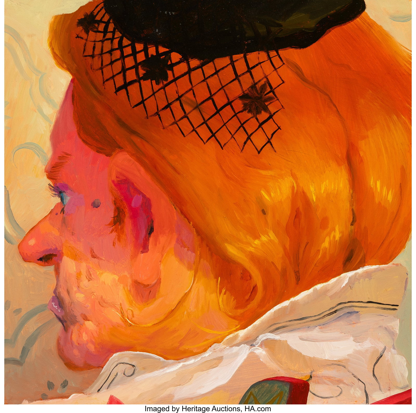 Stuart Snoddy (b. 1981) Buster, 2018 Oil on pane (1 of 3)