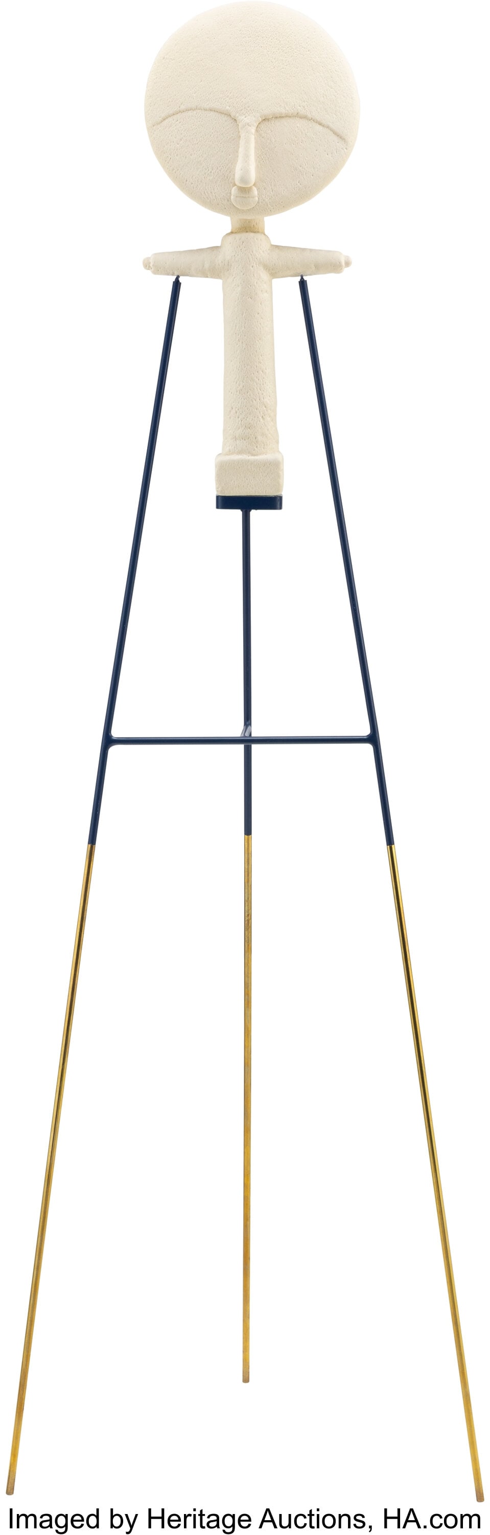 Théo Mercier (b. 1984) No. 2, 2015 Mixed media : Théo Mercier (b. 1984) No. 2, 2015 Mixed media 27 x 12 x 3 inches (68.6 x 30.5 x 7.6 cm) (figure) 86 x 28-3/4 x 17 inc