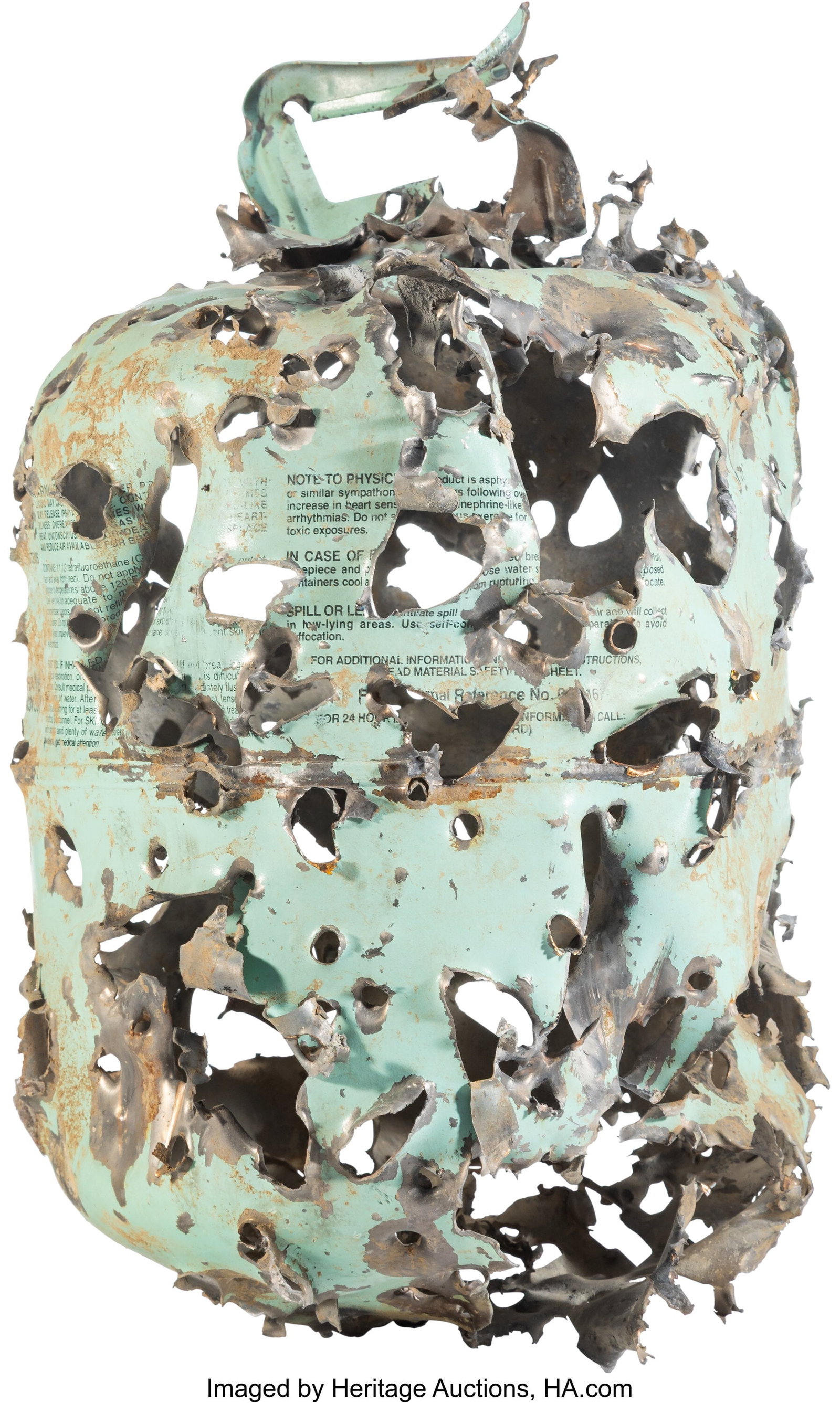 Lucien Smith (b. 1989) Untitled (Scrap Metal 434 (1 of 3)