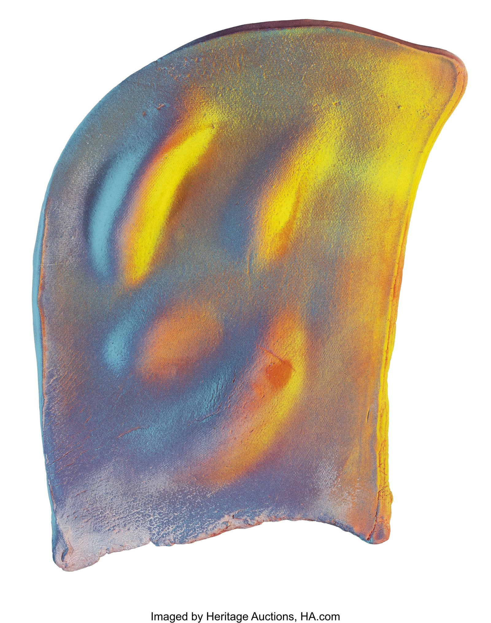 Dan McCarthy (b. 1962) Spaceghost #57, 2015 Glaz: Dan McCarthy (b. 1962) Spaceghost #57, 2015 Glazed earthenware 11 x 9 inches (27.9 x 22.9 cm) Signed, titled, dated, and inscribed 