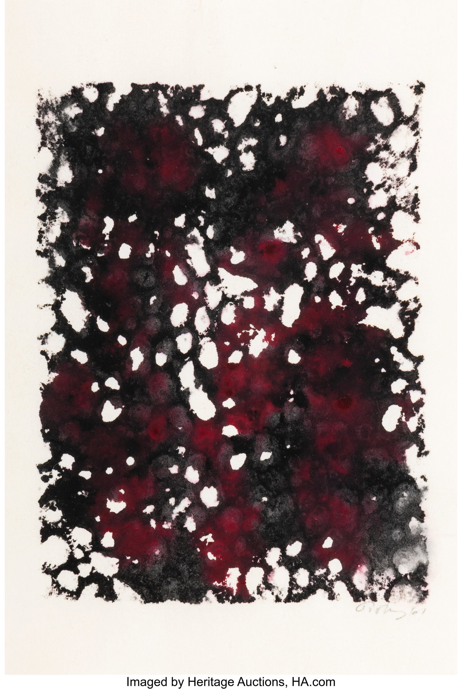 Mark Tobey (American, 1890-1976) Untitled, 1961  (1 of 3)