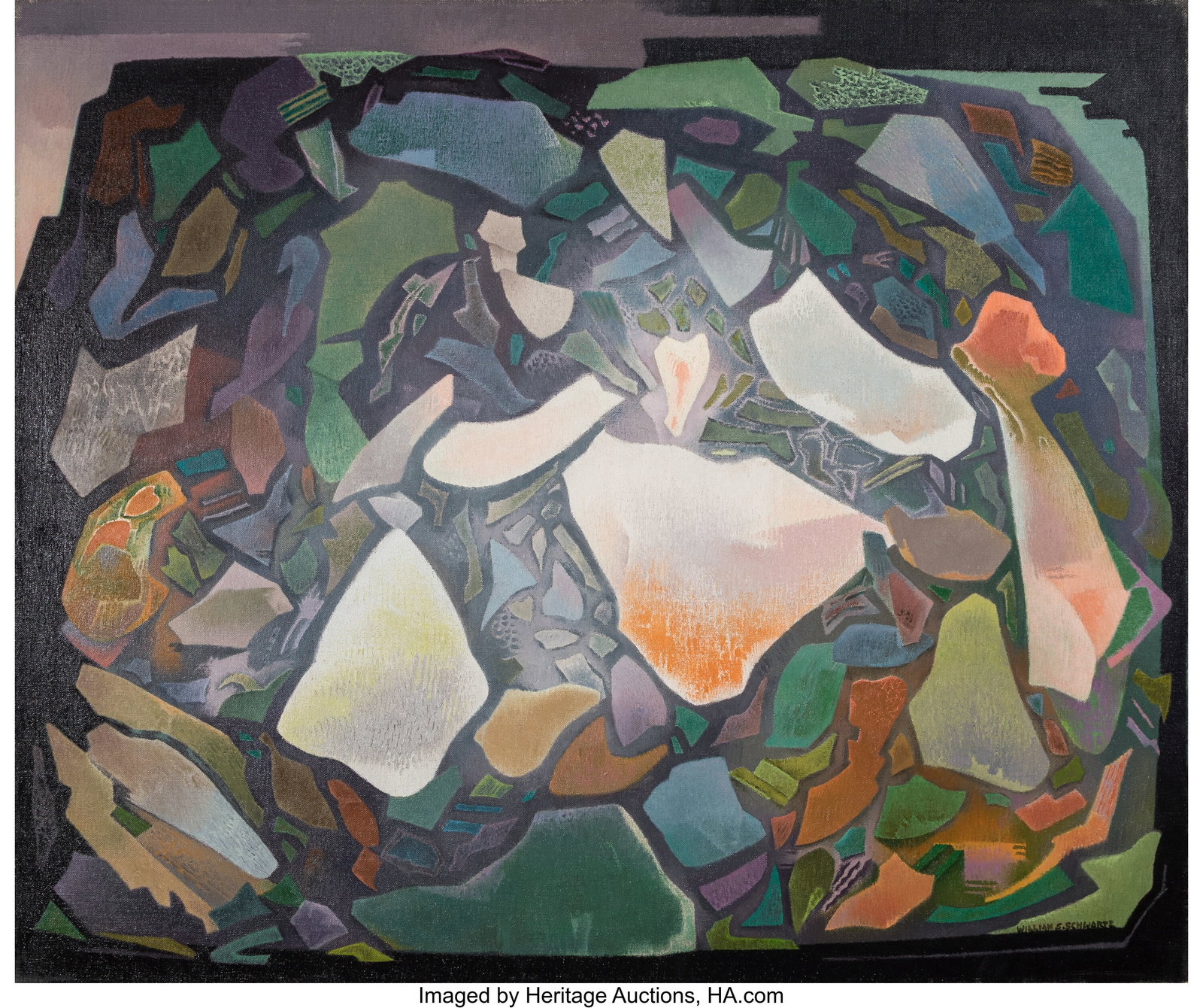 William S. Schwartz (American, 1896-1977) Transp (1 of 2)