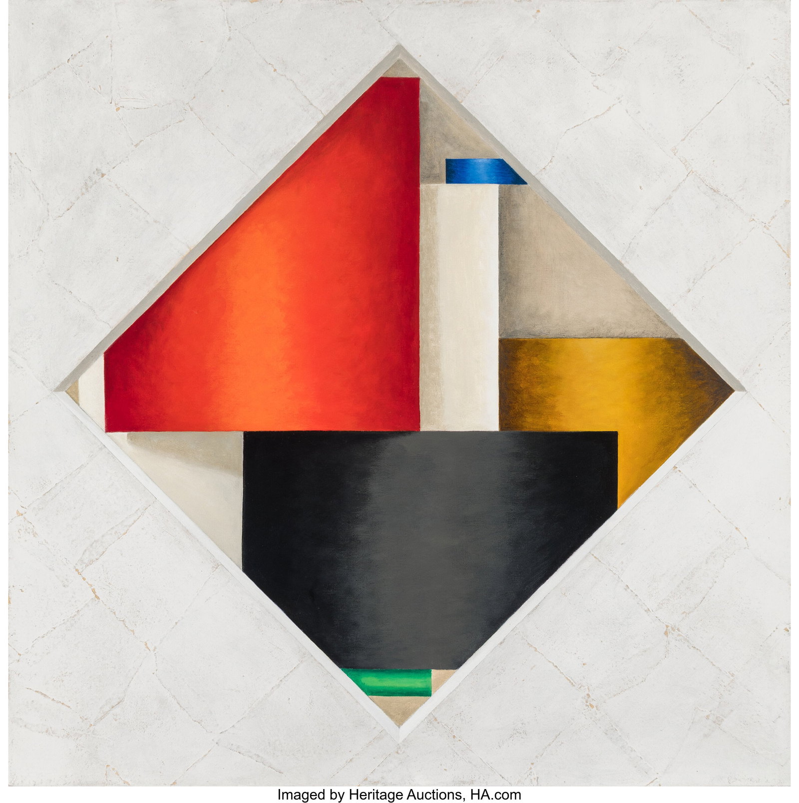 Cecil Touchon (b. 1956) Post Dogmatist Painting : Cecil Touchon (b. 1956) Post Dogmatist Painting #121, 1993 Acrylic on paper laid on canvas 40 x 40 inches (101.6 x 101.6 cm) Signed, titled&com