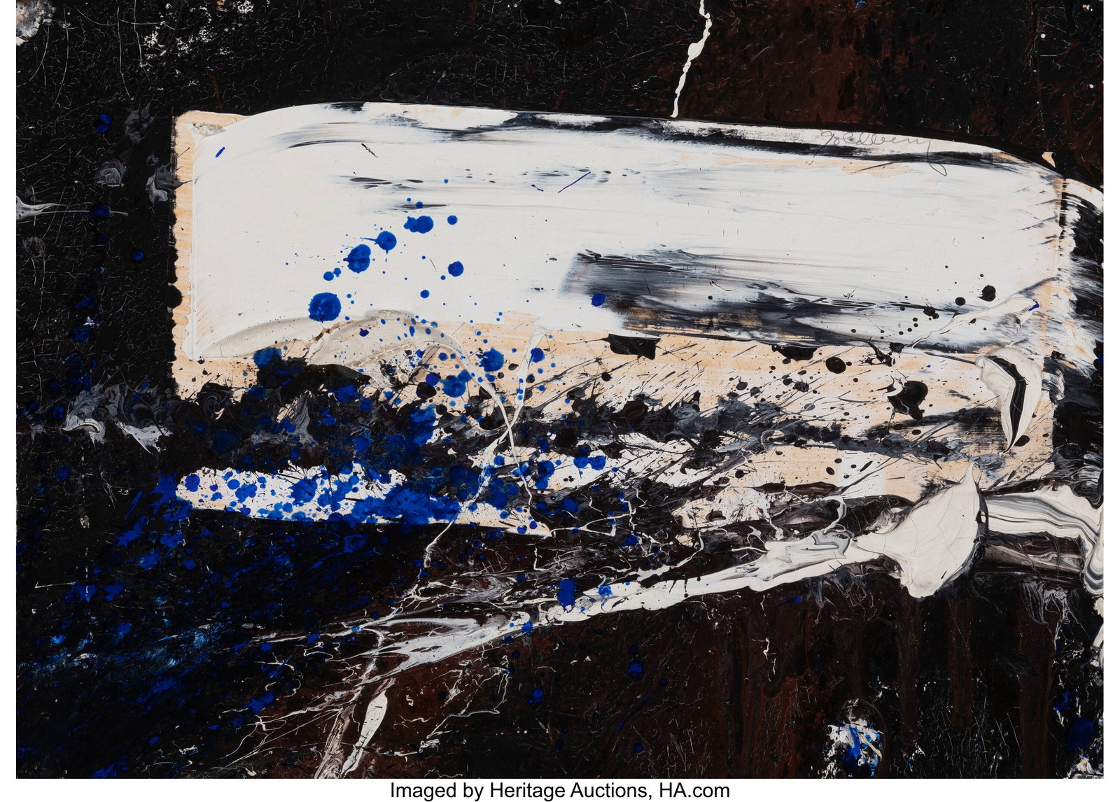 Michael Goldberg (1924-2007) Untitled (Abstract) (1 of 2)