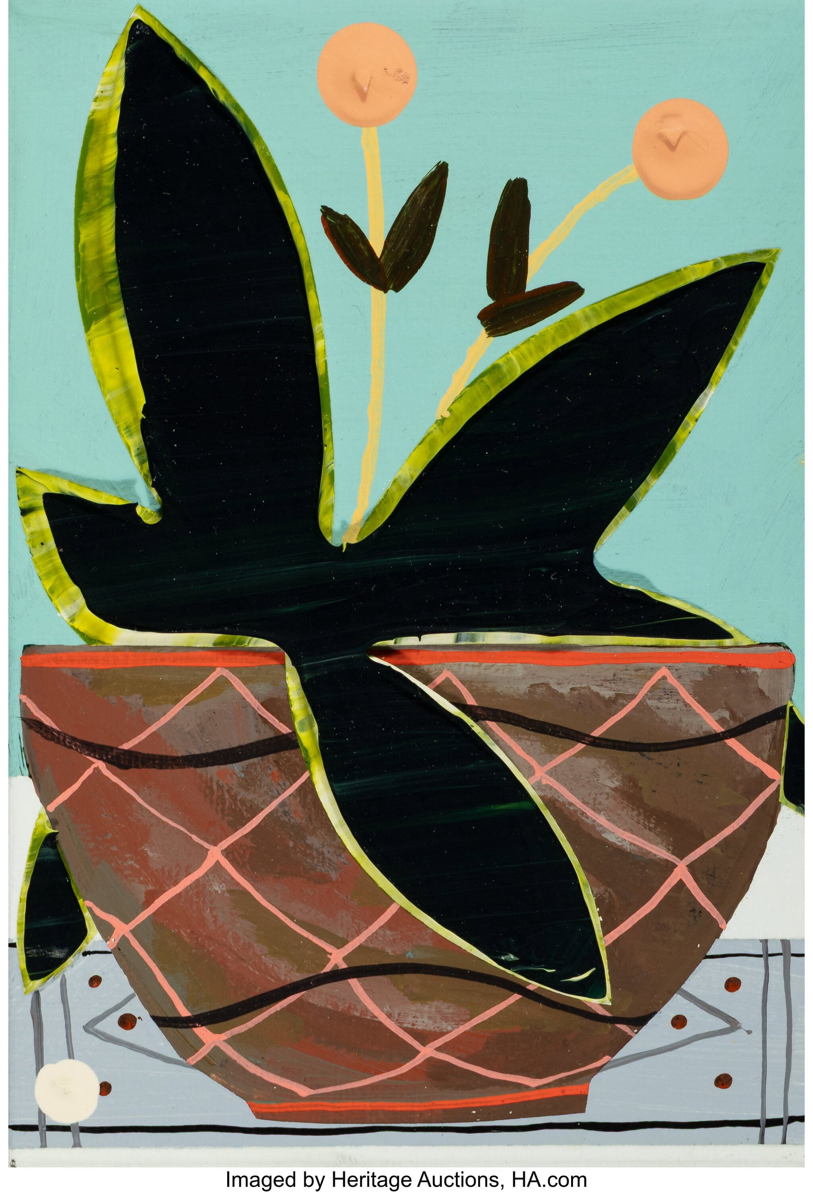 Paul Wackers (b. 1978) The Giver, 2018 Acrylic o (1 of 2)
