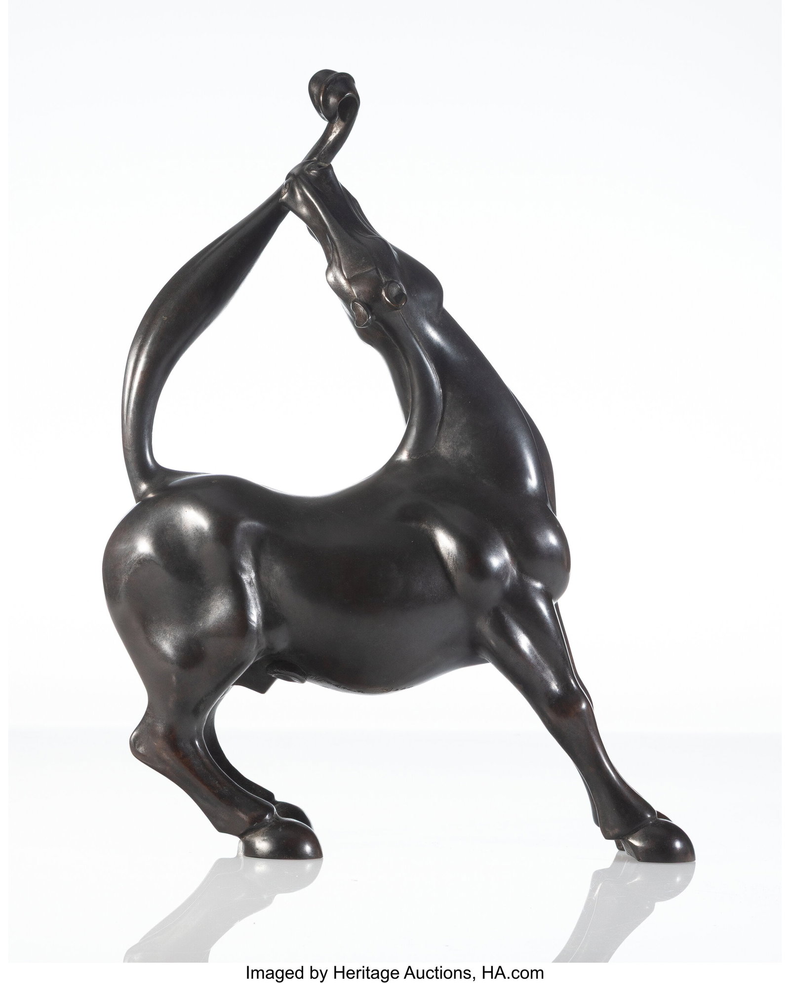 Arturo Di Modica (b. 1960) Il Cavallo Bronze wit (1 of 4)