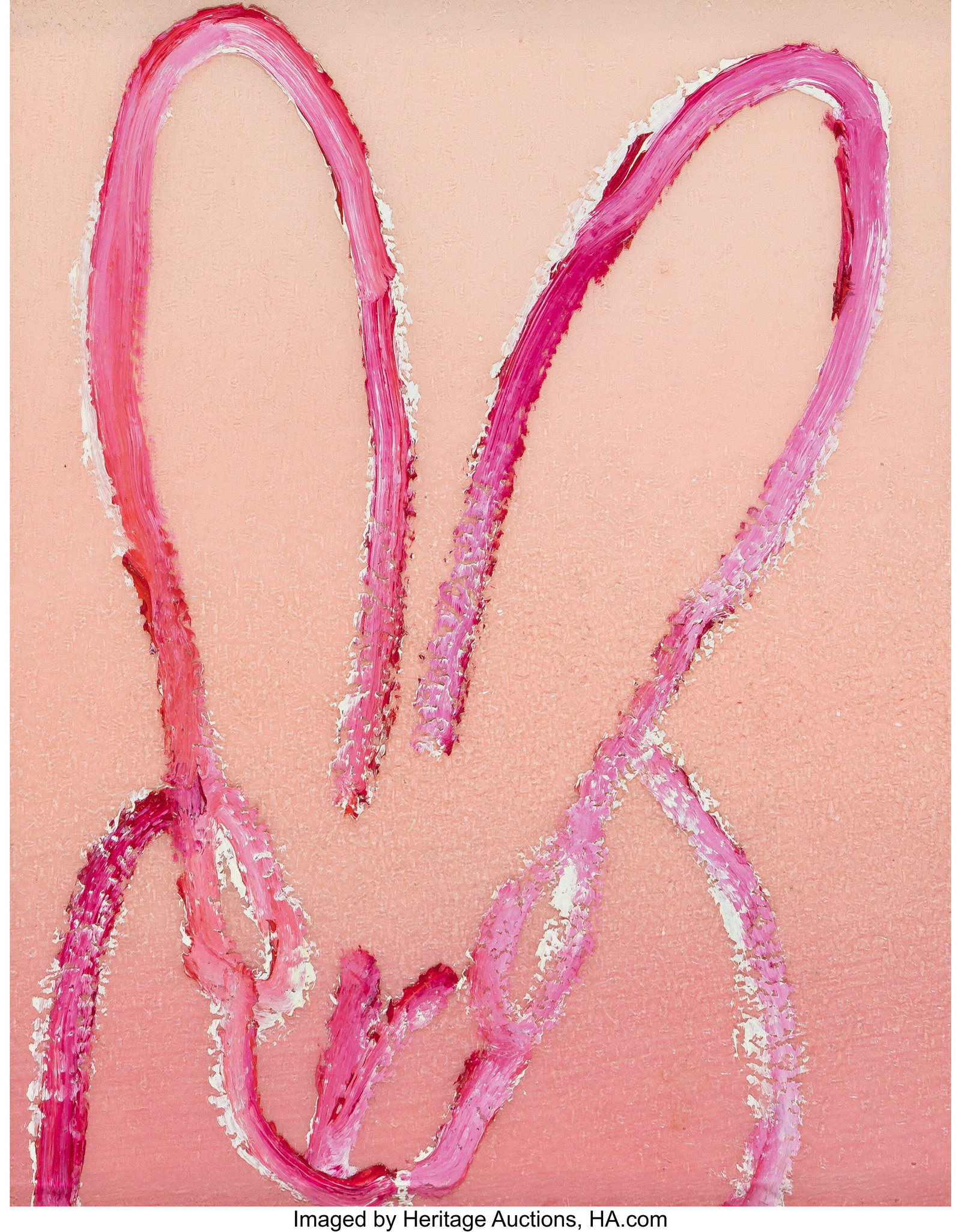 Hunt Slonem (b. 1951) Roundout, 2022 Oil and acr (1 of 3)