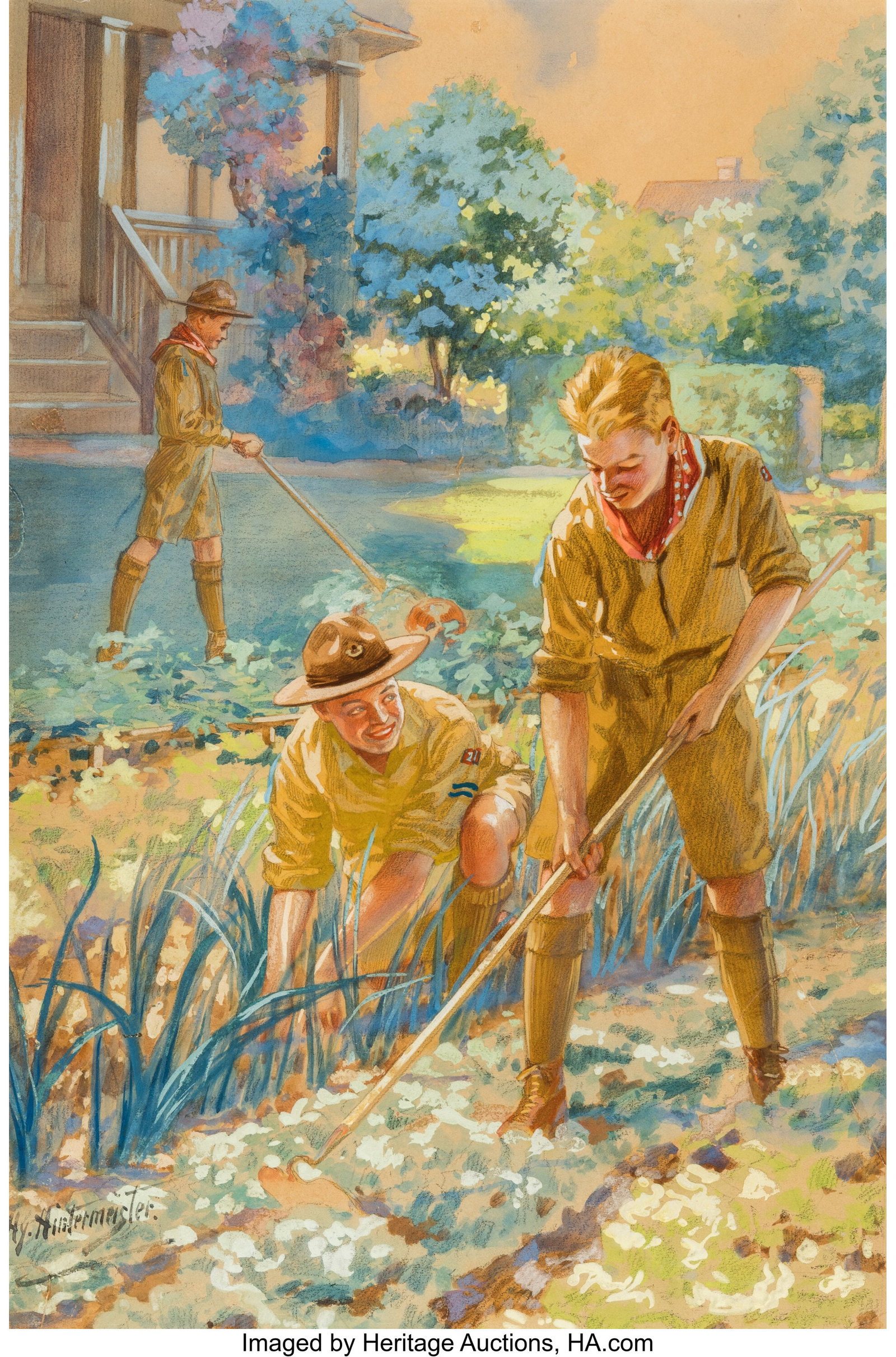 Hy (Henry) Hintermeister (American, 1897-1970) A