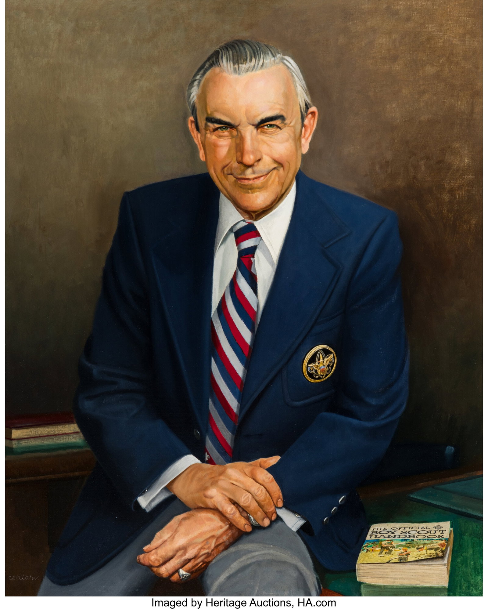 Joseph Csatari (American, 1929-2025) Portrait of (1 of 3)