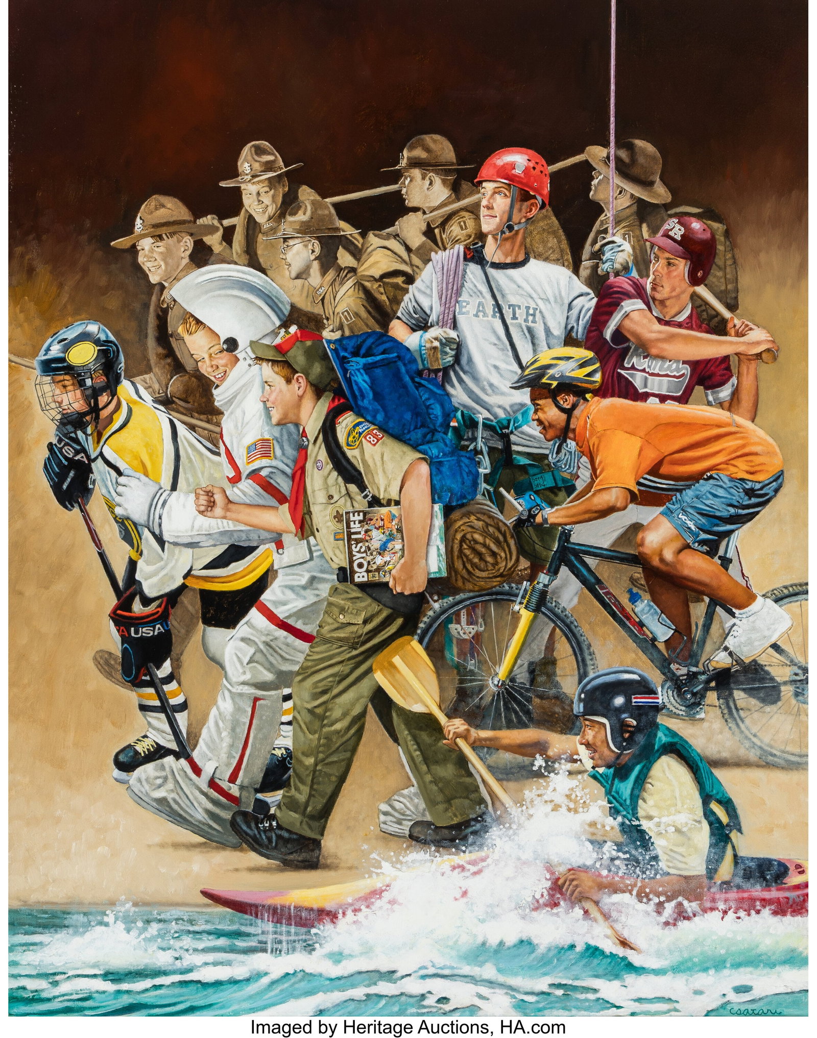 Joseph Csatari (American, 1929-2025) 90th Annive