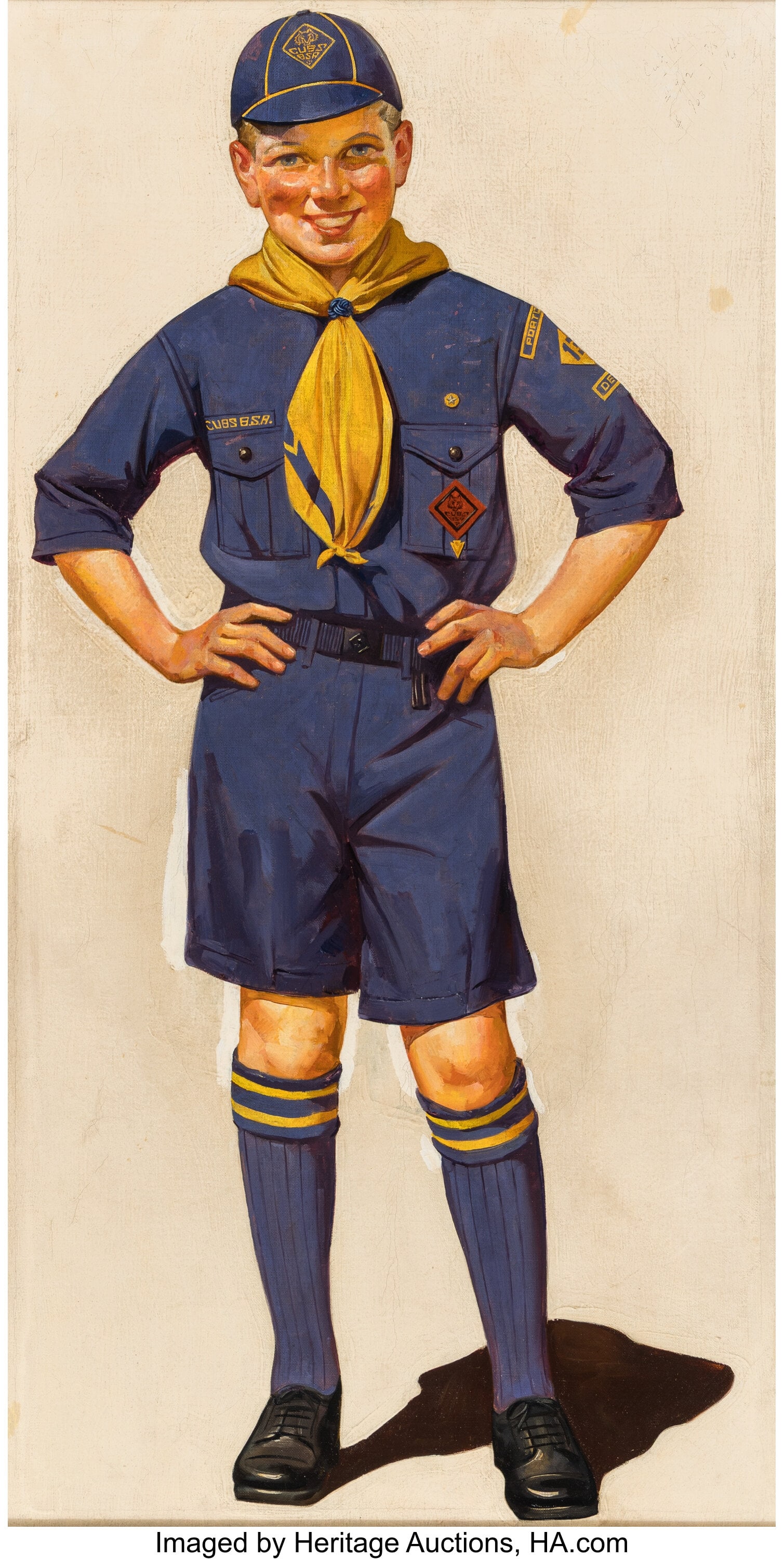 American School (20th century) Portrait of a Cub (1 of 3)
