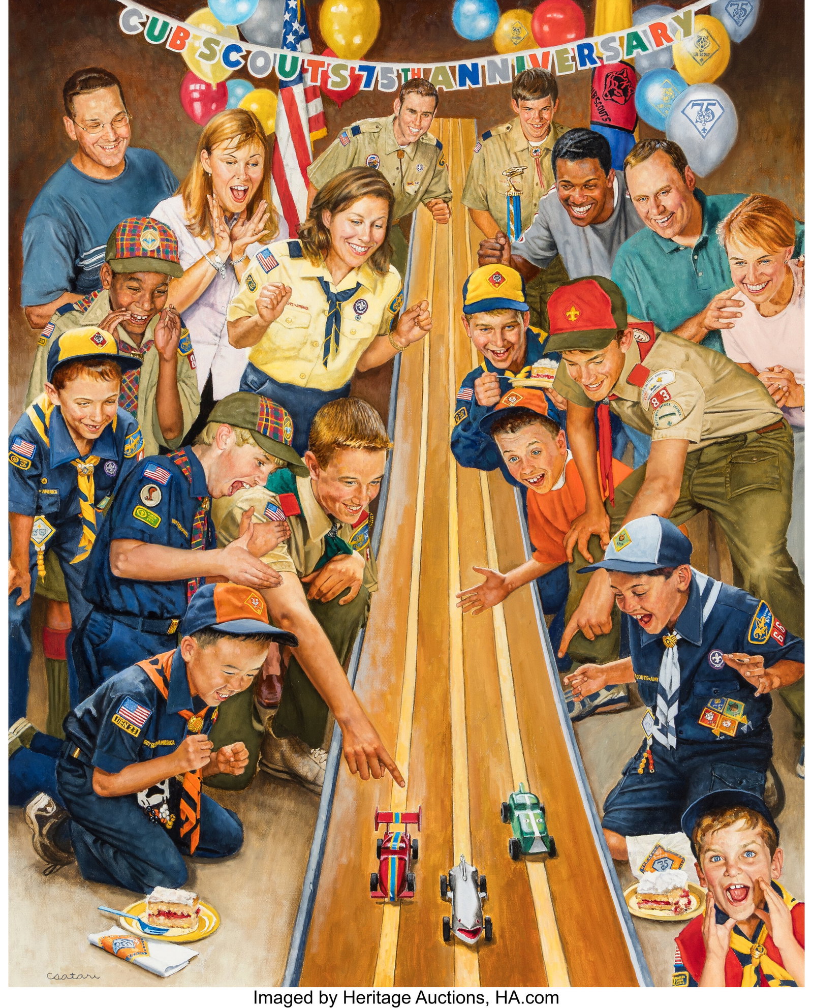 Joseph Csatari (American, 1929-2025) Cub Scout 7 (1 of 2)