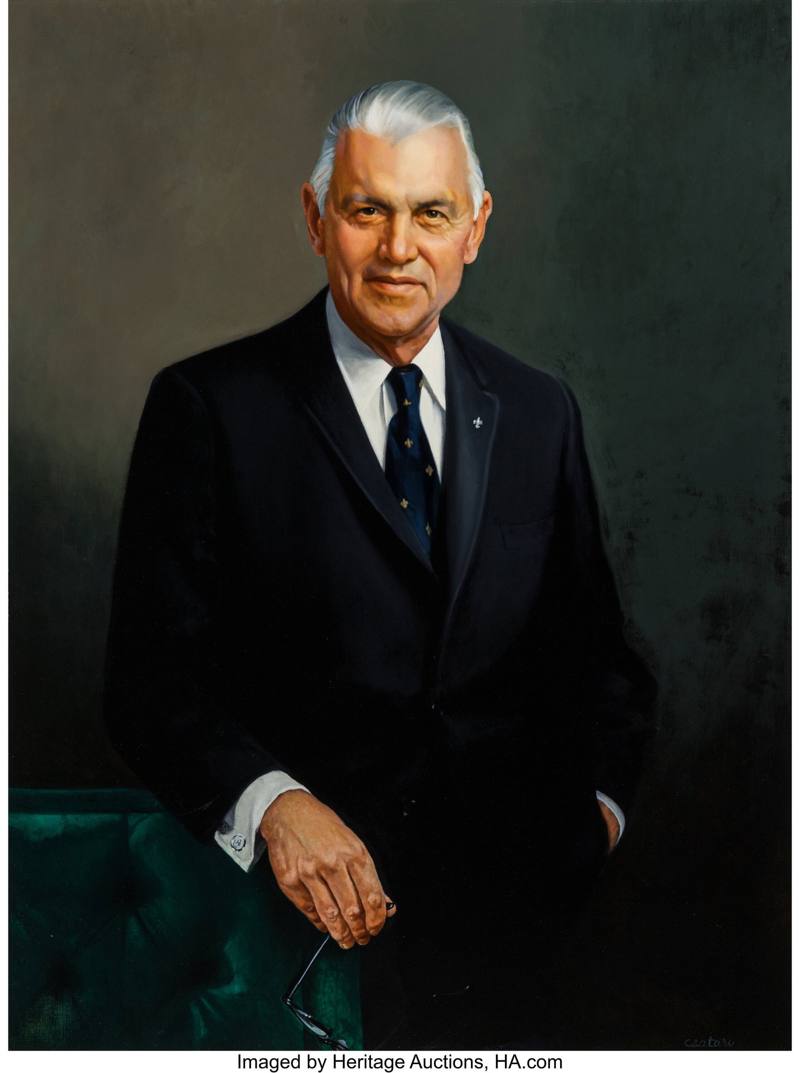 Joseph Csatari (American, 1929-2025) Portrait of (1 of 3)